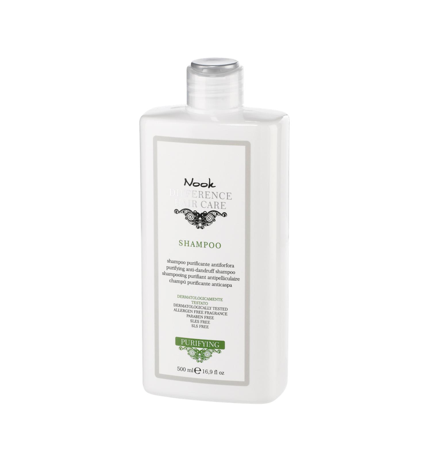 Nook Difference Hair Care Purifying Anti-Dandruff Shampoo 500 ml