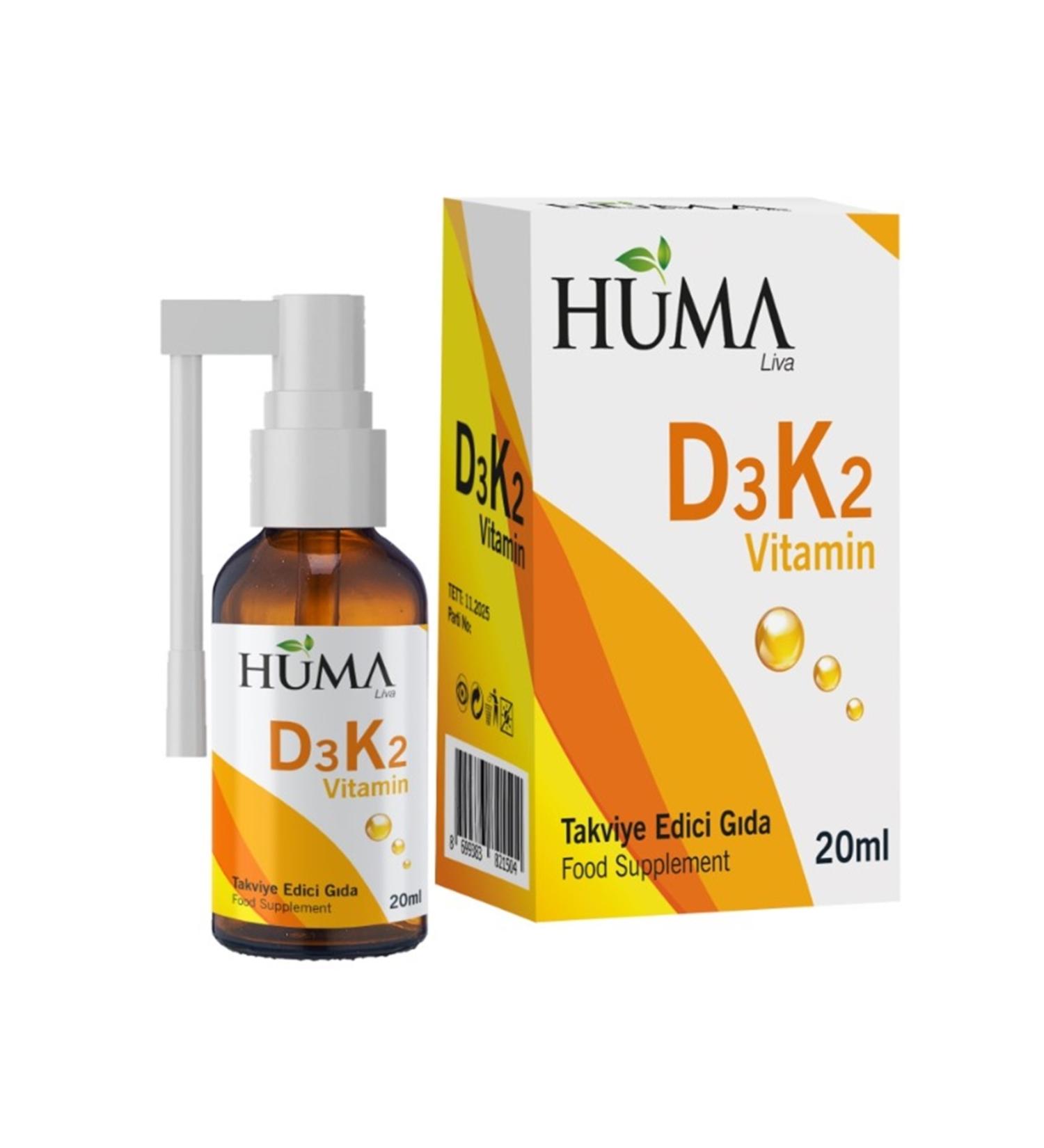D3 K2 Vitamin 20m