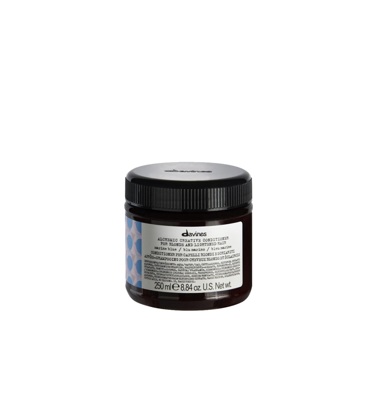 Davines Alchemic Creative Aqua Blue Conditioner - Conditioner for Blonde and Light Hair (250ml)