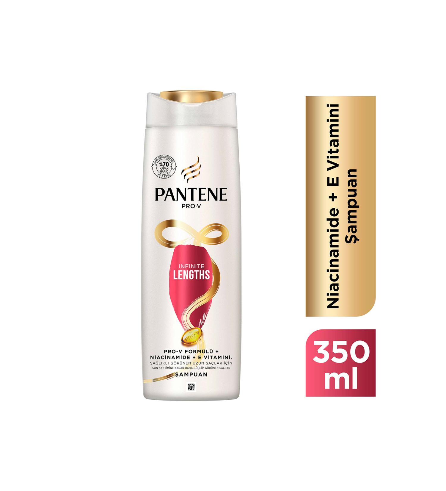 Pantene Infinite Lengths Shampoo 350 ML - Buy Online on GoSupps.com