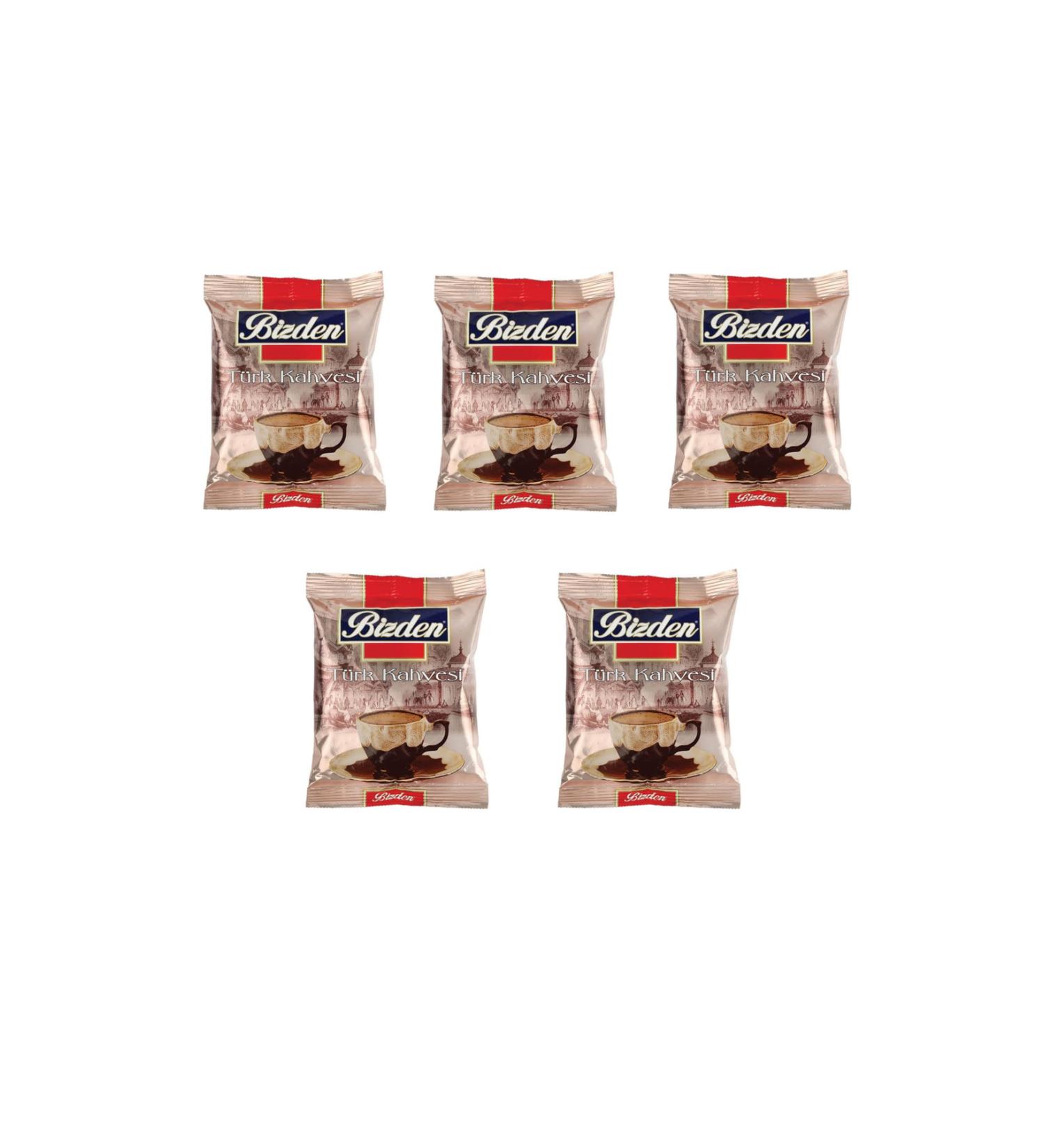 Turkish Coffee from Us 100 Gr (5 Pieces)