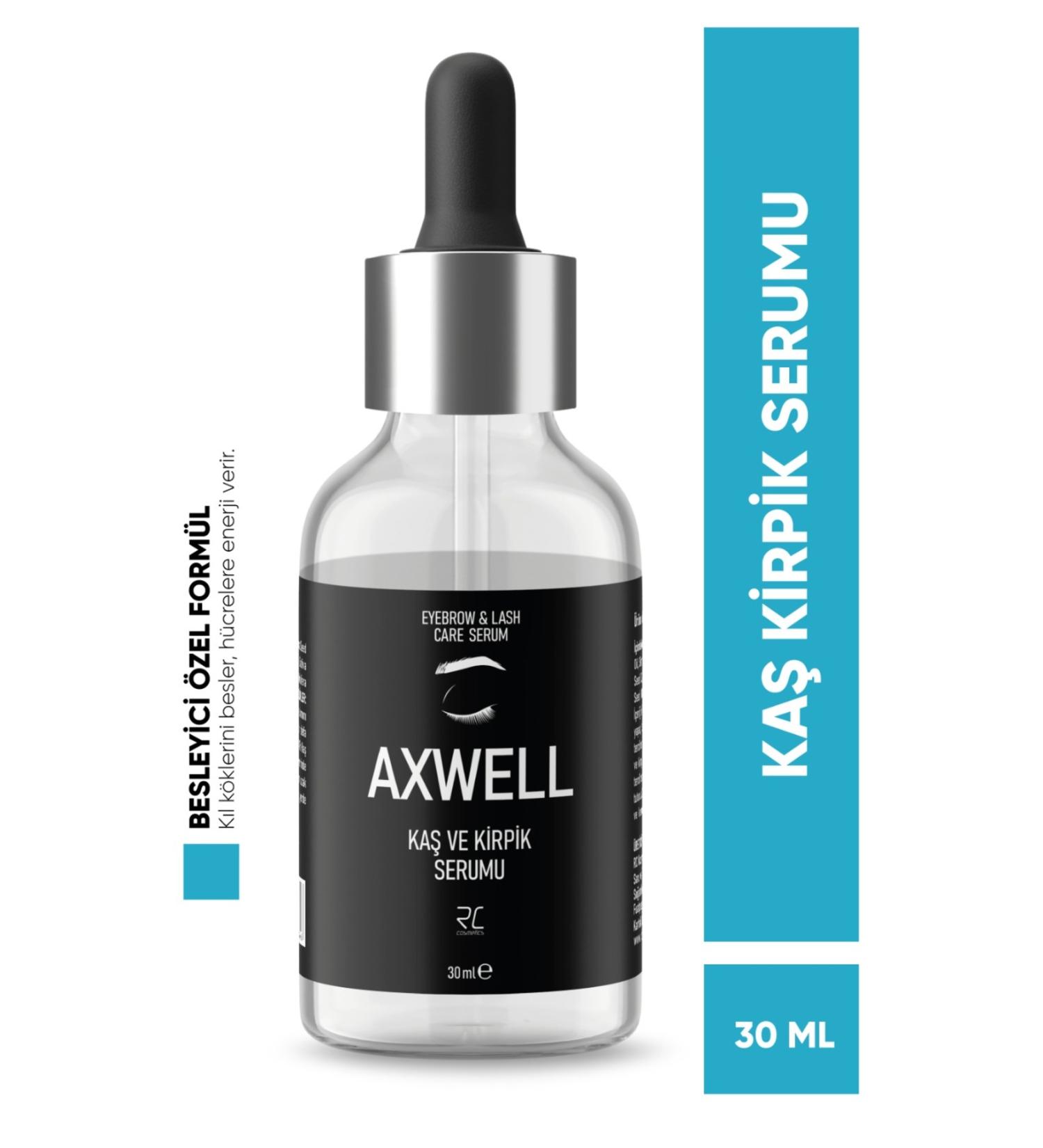 AXWELL PREMIUM Eyebrow & Eyelash Care Serum 30ml - Buy Online on GoSupps.com