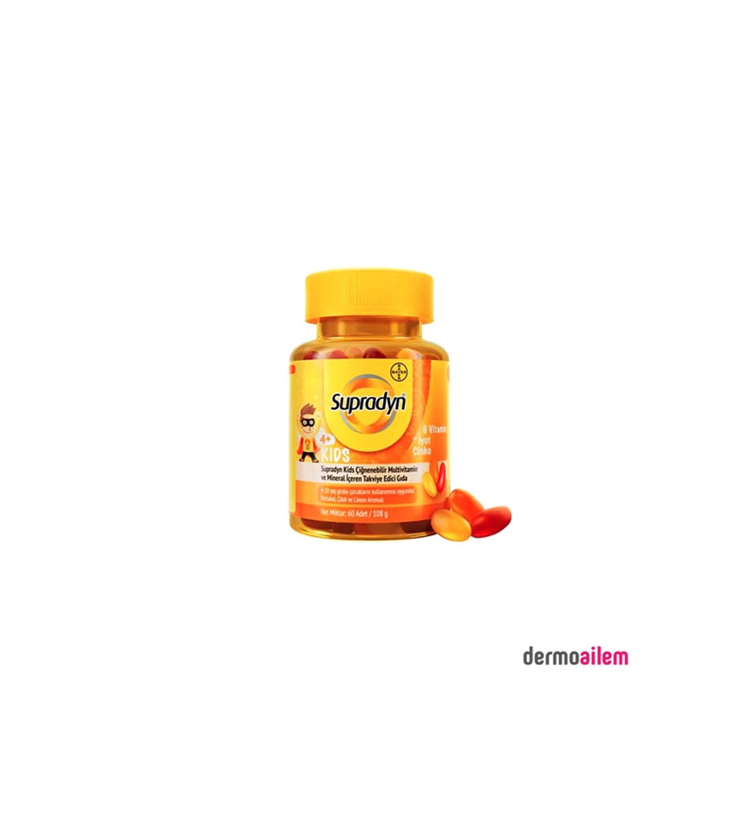 Supradyn Kids 60 Chewable Tablets