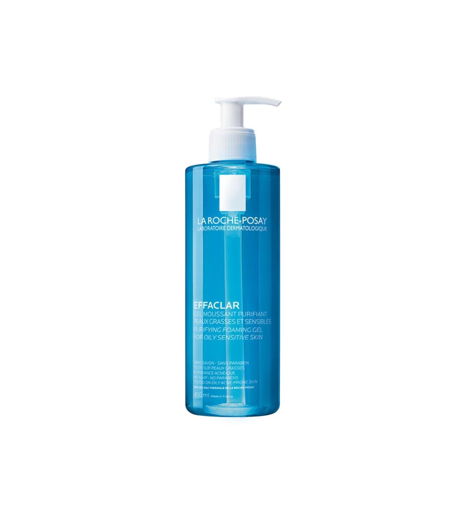 La Roche Posay Effaclar Soap-Free Purifying Cleansing Gel for Oily and Irregular Skin Types 400ml