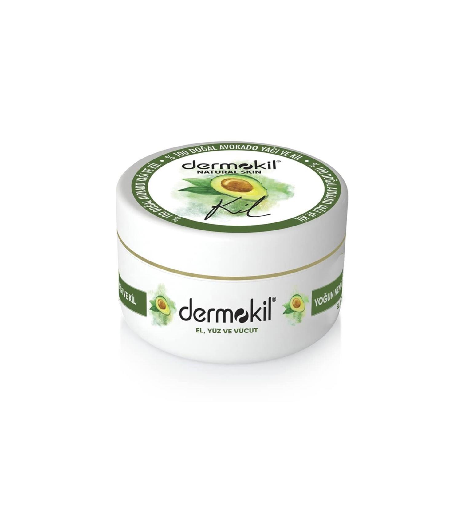 Dermokil Hand & Face & Body Care Cream Avocado (300 ml)