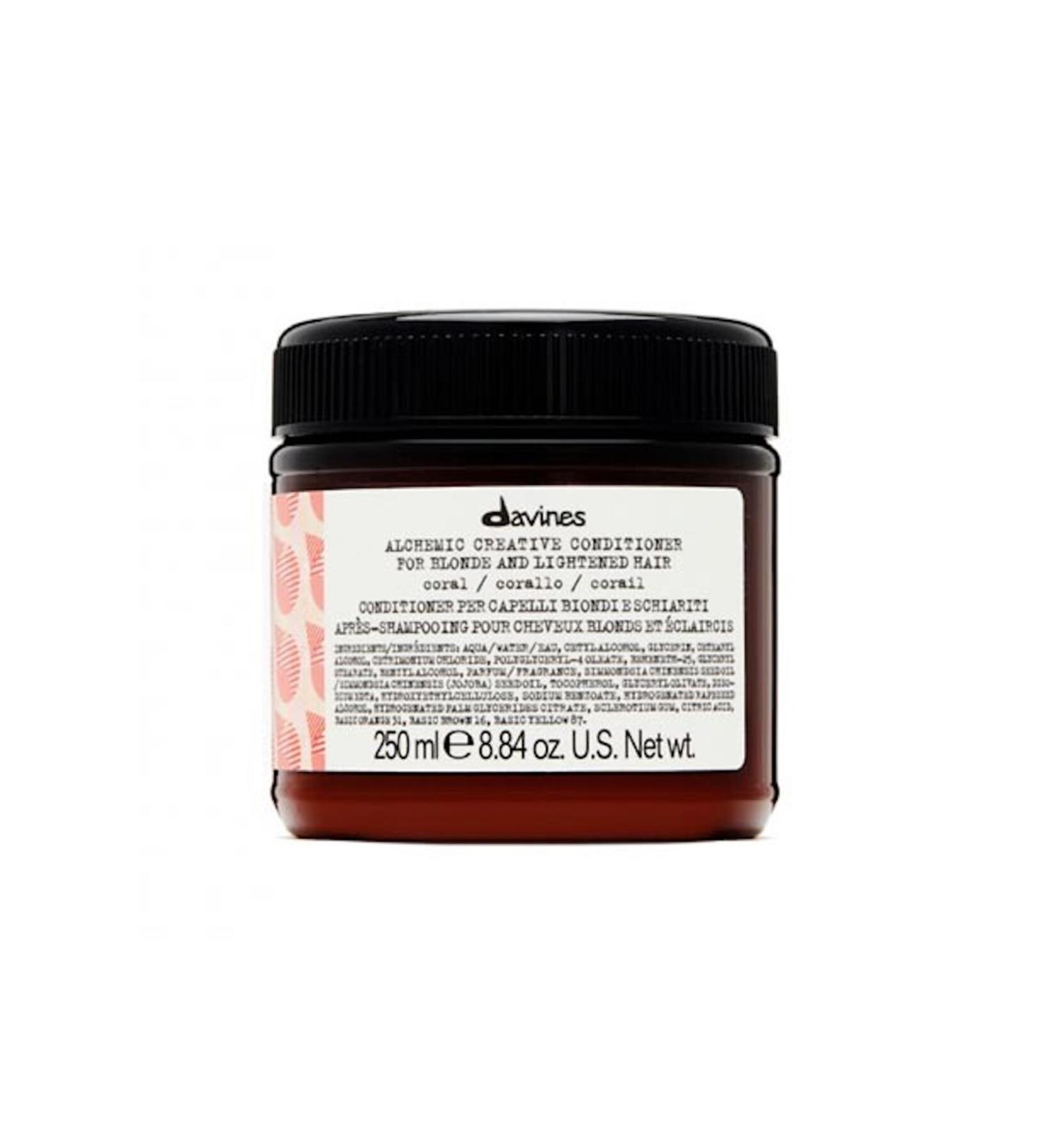 Davines ALCHEMIC CREATIVE CONDITIONING HAIR CREAM CORAL 250 ML