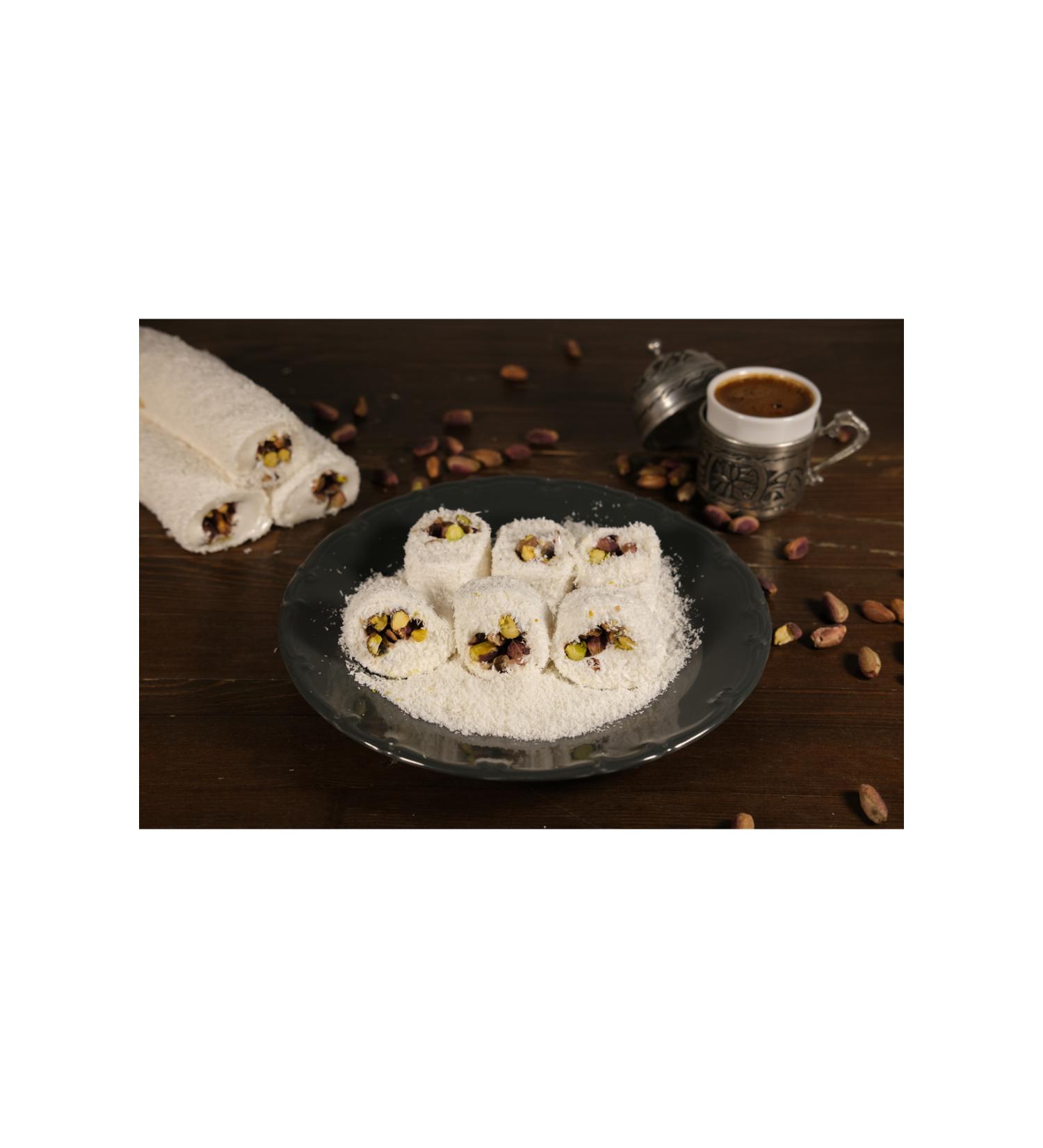 ALTINYAYLA TURKISH DELIGHT Sultan Turkish Delight with Pistachio (500 GR)