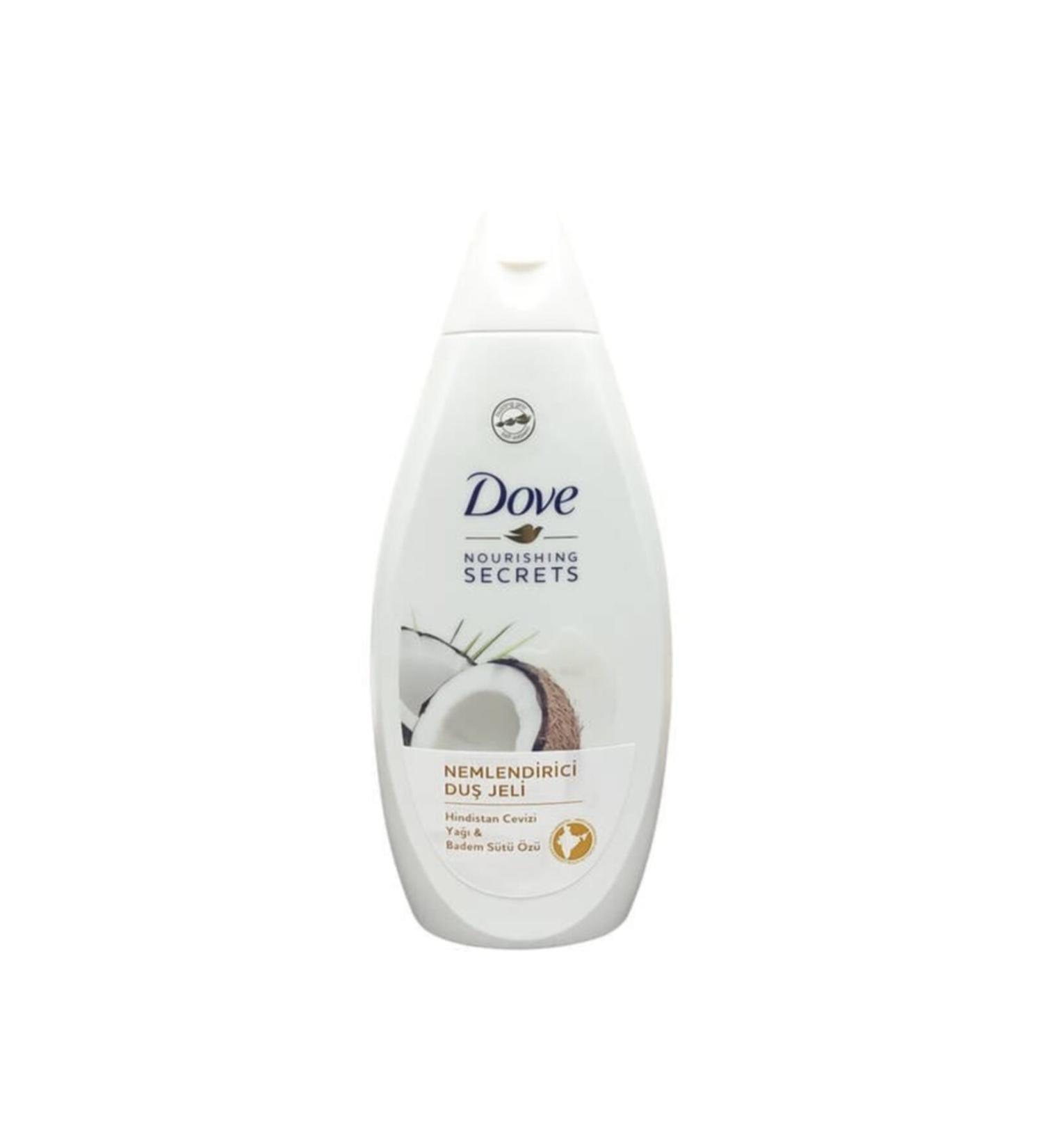 Dove Moisturizing Shower Gel Coconut Oil & Almond Milk Extract 500ml