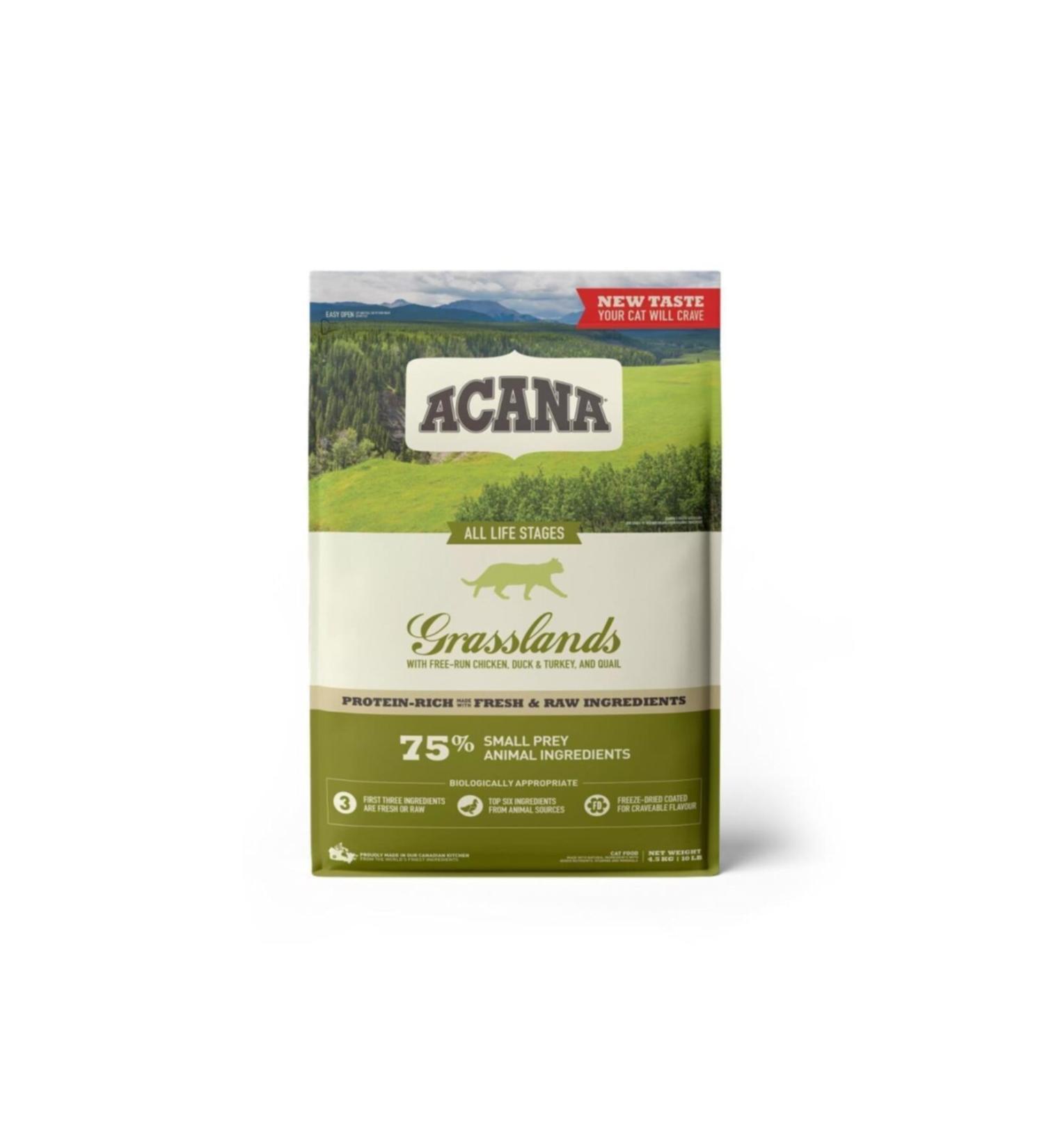 Acana Grasslands Cat Food 4.5kg