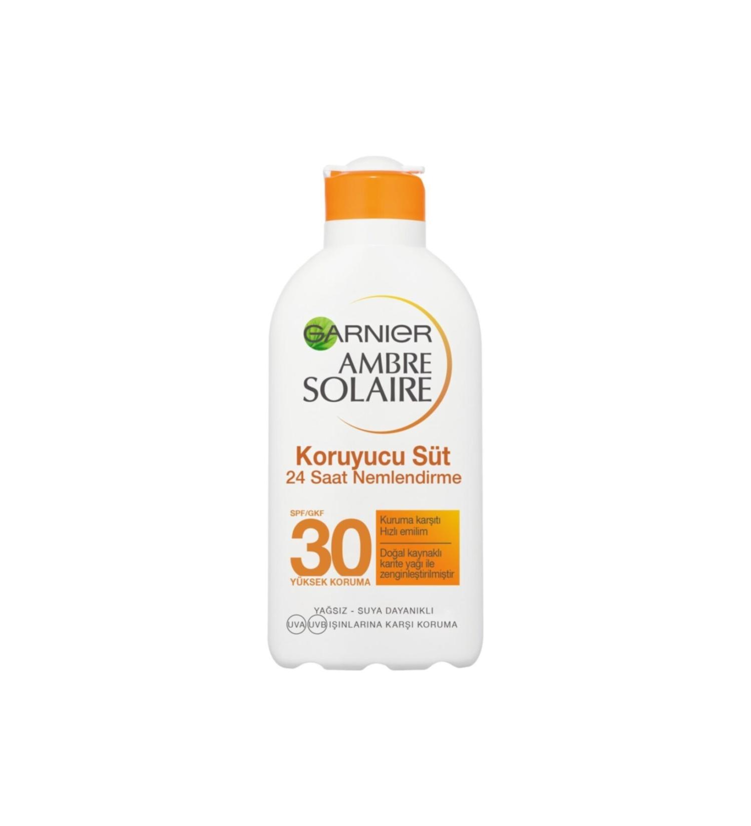 Garnier Ambre Solaire Sun Protection Milk Gkf30 200ml