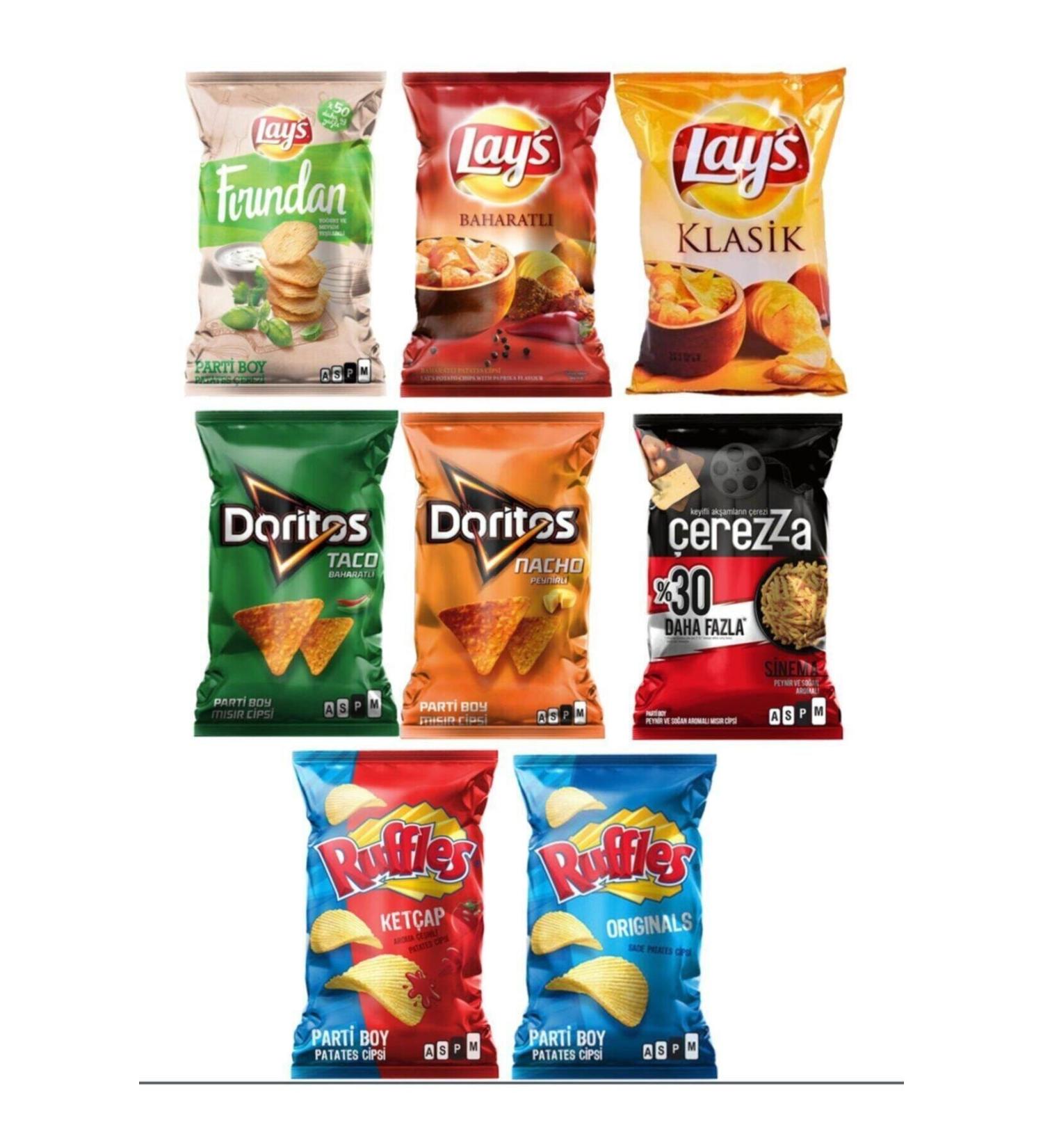 Doritos Chips Pack Mixed 8 Pieces