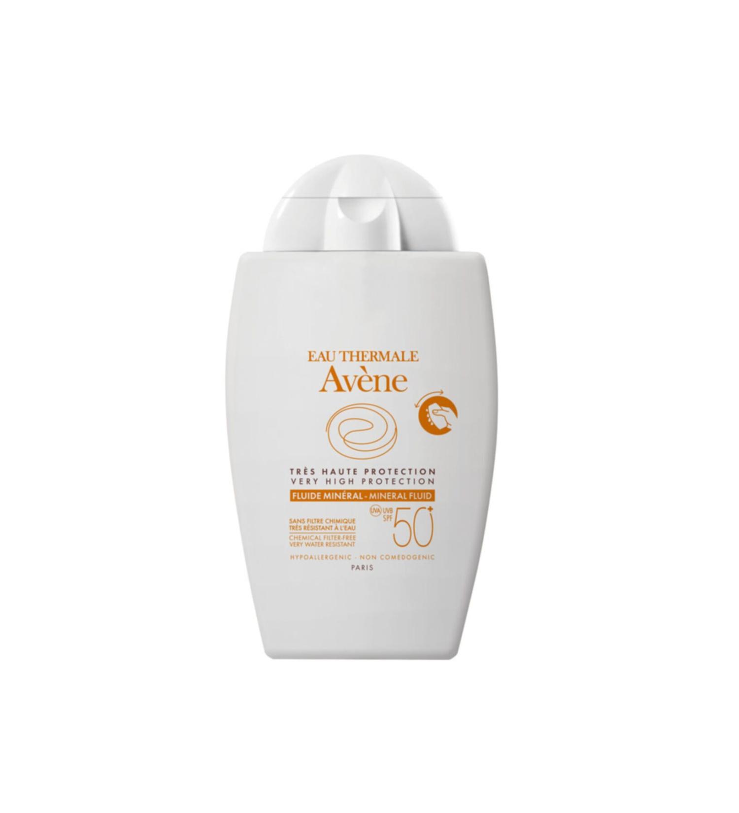 Avene Mineral Liquid Sunscreen Spf 50+ 40 Ml