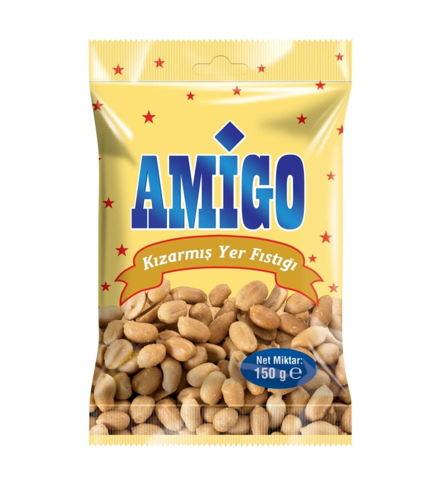 Amigo Fried Peanut 150 Gr 6 Pieces