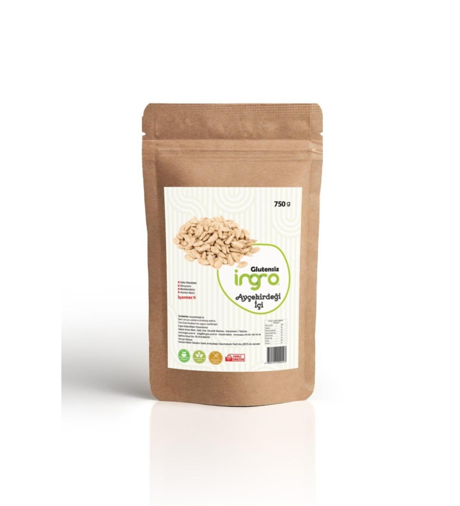 Ingro Sunflower Kernels 750 G