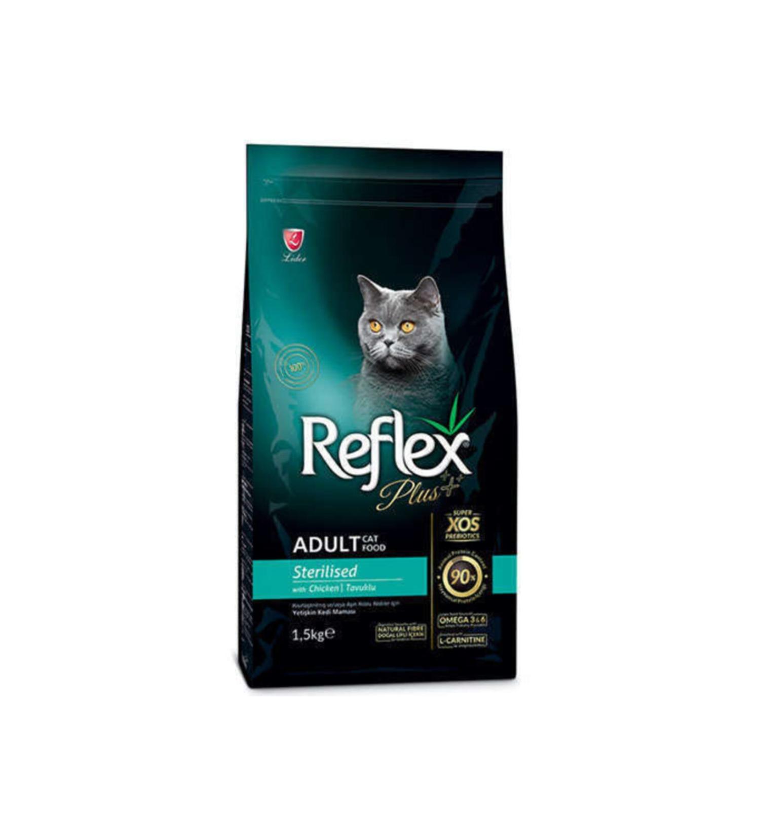 Reflex Plus Sterilized Chicken Sterilized Cat Food 1.5 kg
