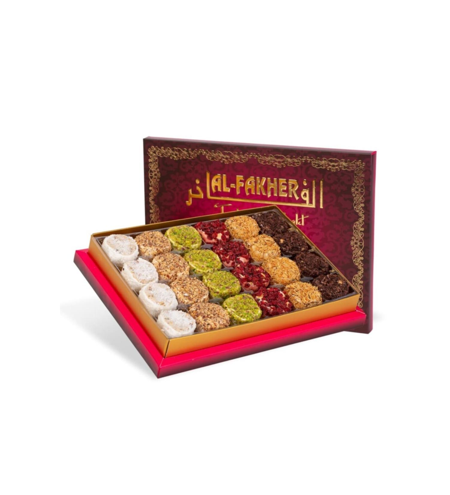 AL FAKHER Alfakher Mixed 6 Types Croquant Turkish Delight 750 g - Buy Online on GoSupps.com