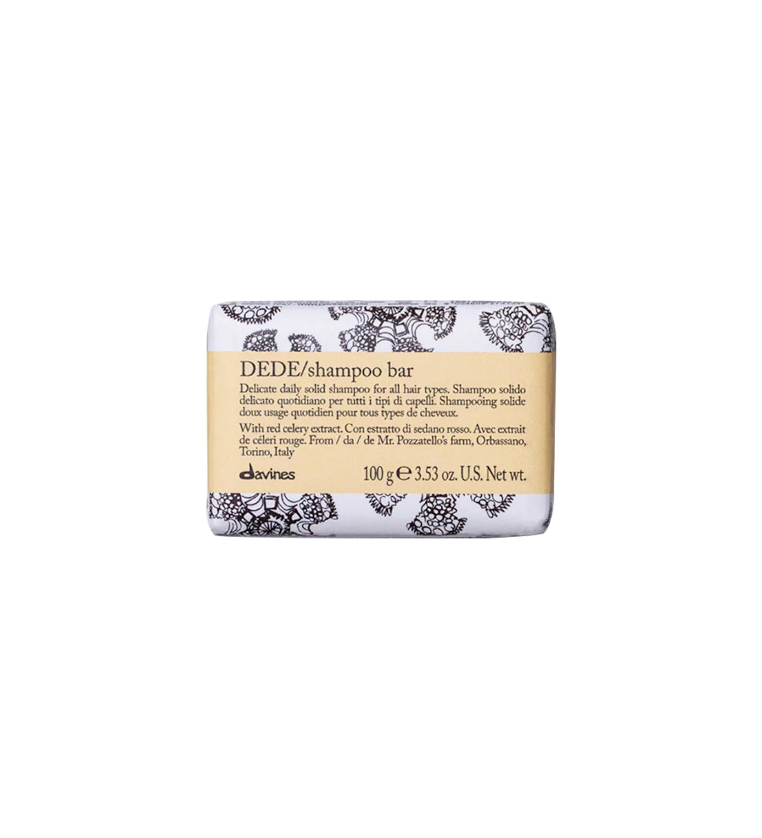 Davines All Hair Types Solid Shampoo 100gr-Dede Shampoo Bar