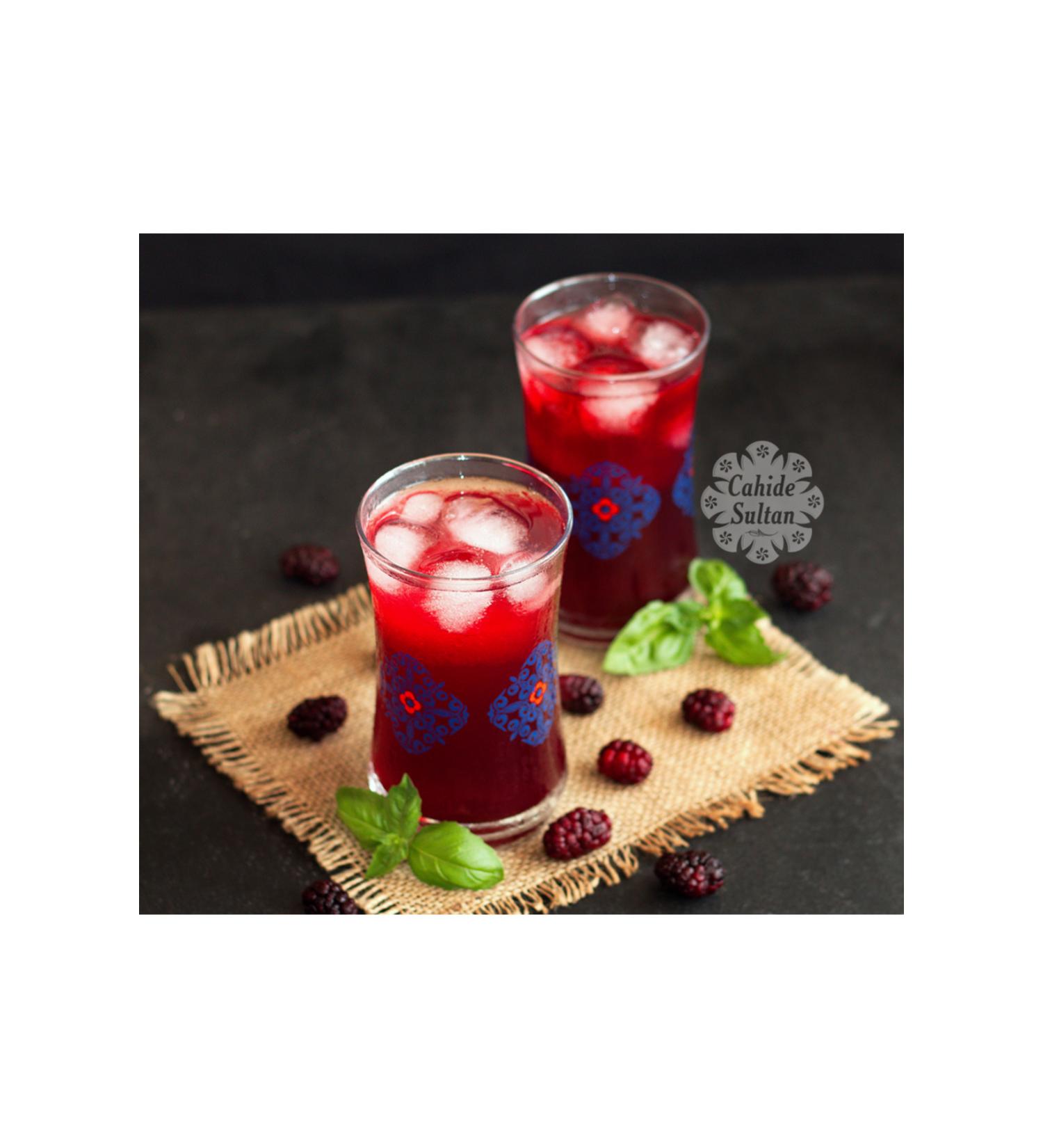 HOME MADE BLACK MULBERRY SYRUP (500 GR.)