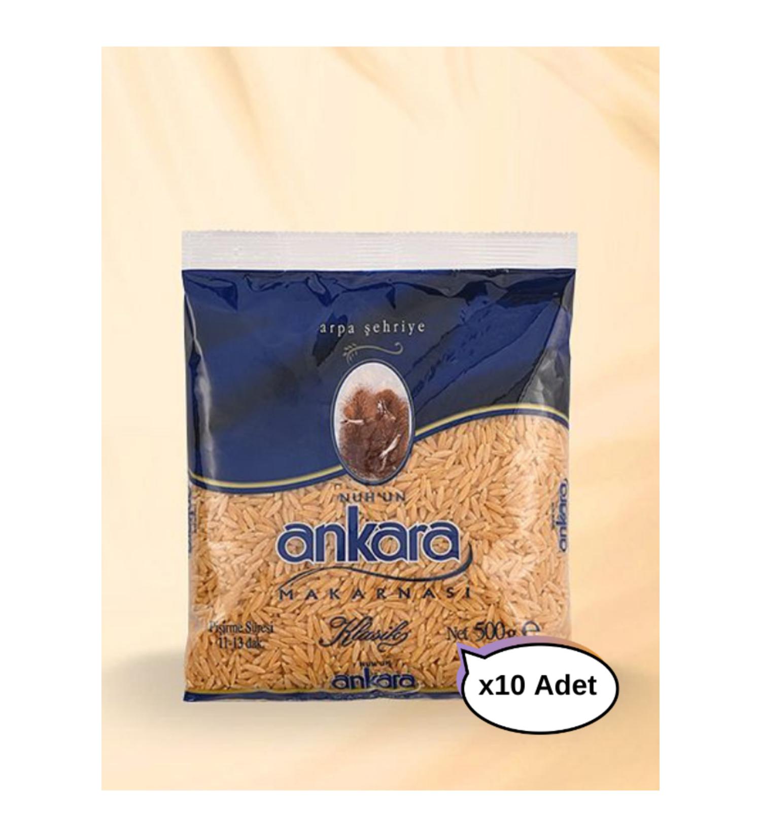 Fettaho lu food Ankara Barley Vermicelli 500Gr x 10 Pieces
