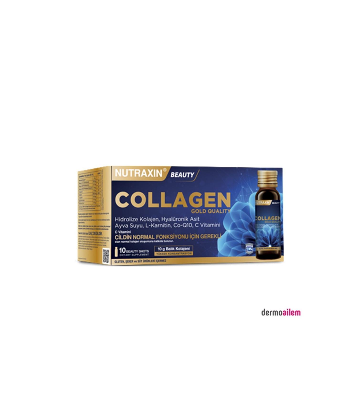 Nutraxin Gold Collagen 50 ml 10 Shots