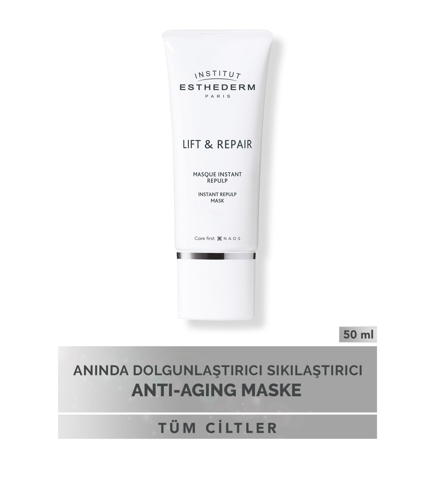 INSTITUT ESTHEDERM Lift & Repair Instant Repulp Mask Moisturizing Plumping and Pore Tightening Mask 50ML