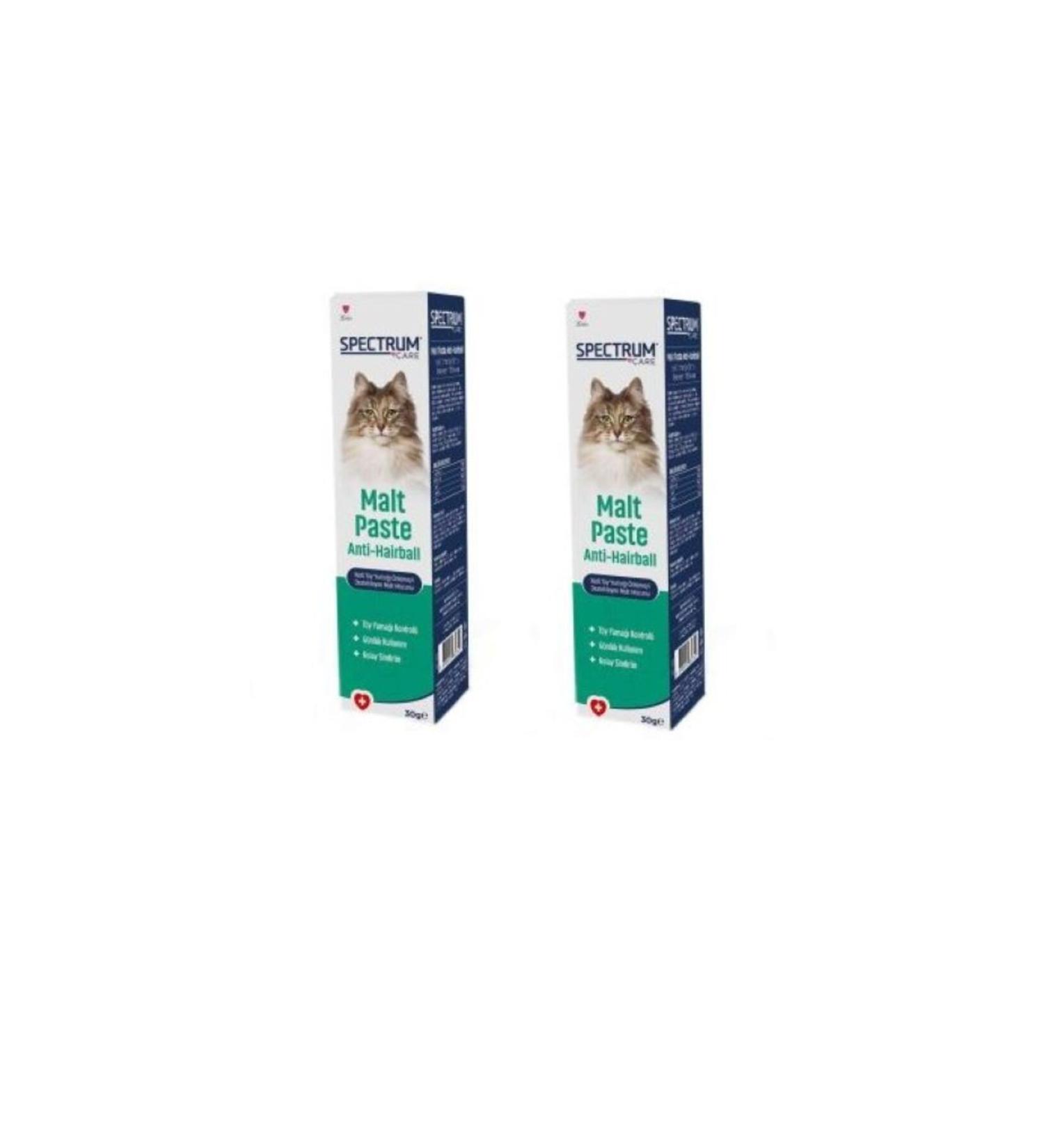 Spectrum Cat Hairball Prevention Supporting Malt Paste 30gr x 2 pieces