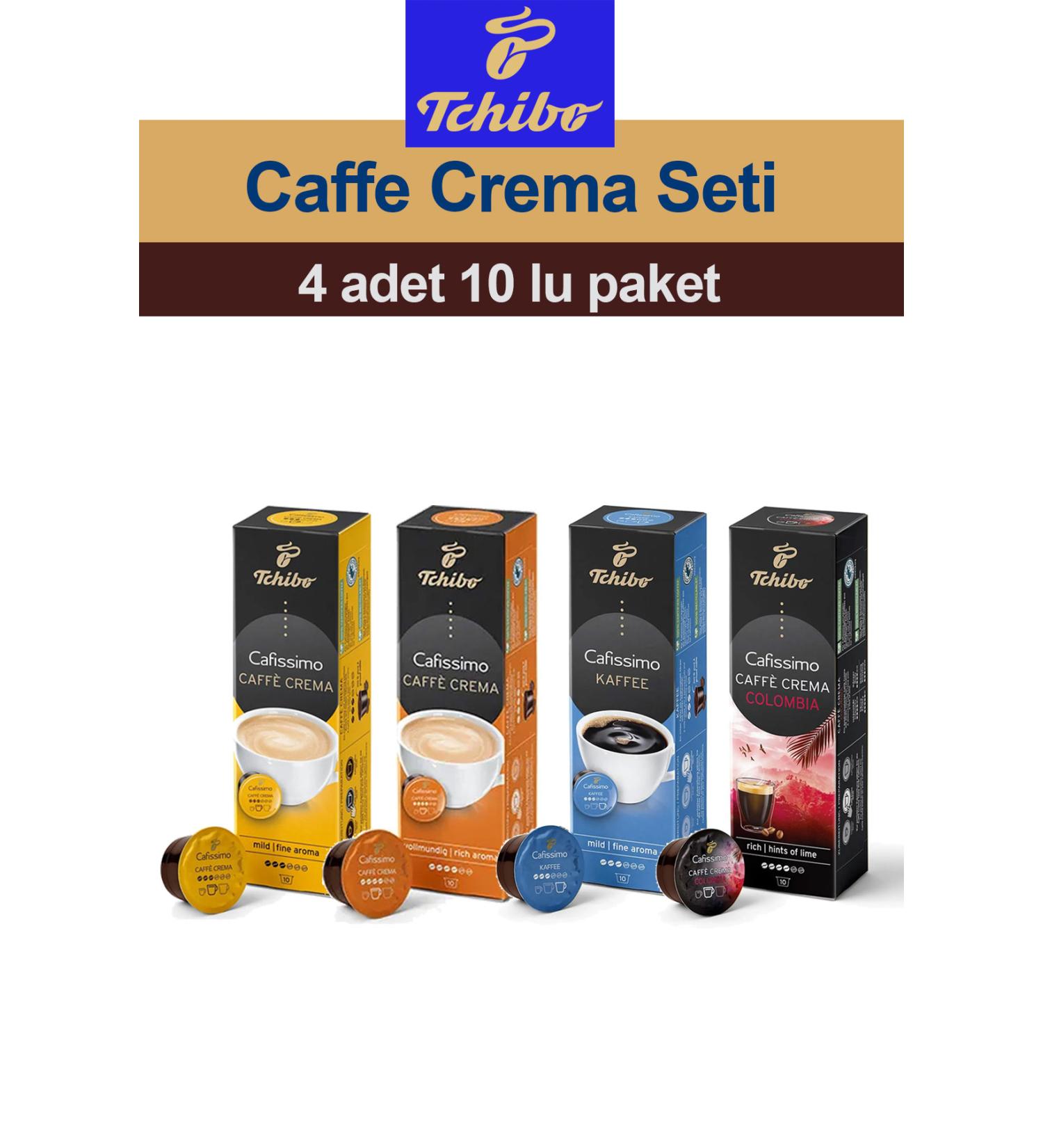 Tchibo Cafissimo 4-Piece Best Selling Coffee Set 4x10 v3 - Buy Online on GoSupps.com