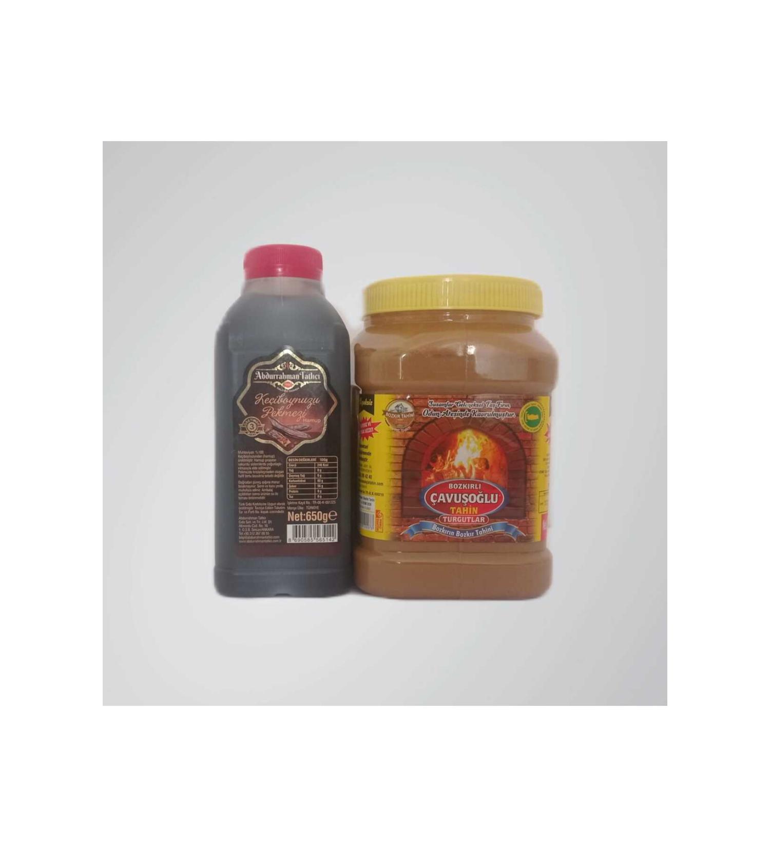 Peynel Abdurrahman Tatl c Carob Molasses 650g avu o lu Tahini 930g
