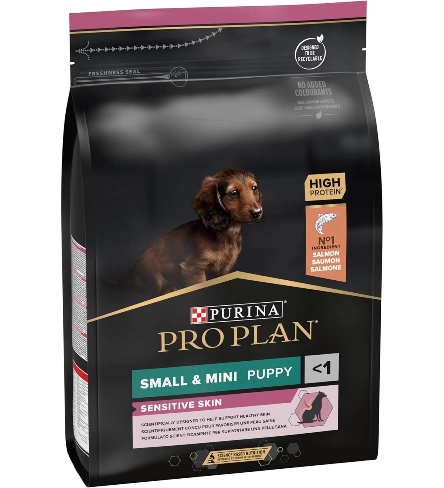Pro Plan Pro Plan Puppy Small Sensitive Salmon Small Breed Sensitive Puppy Food 3 kg - Buy Online on GoSupps.com