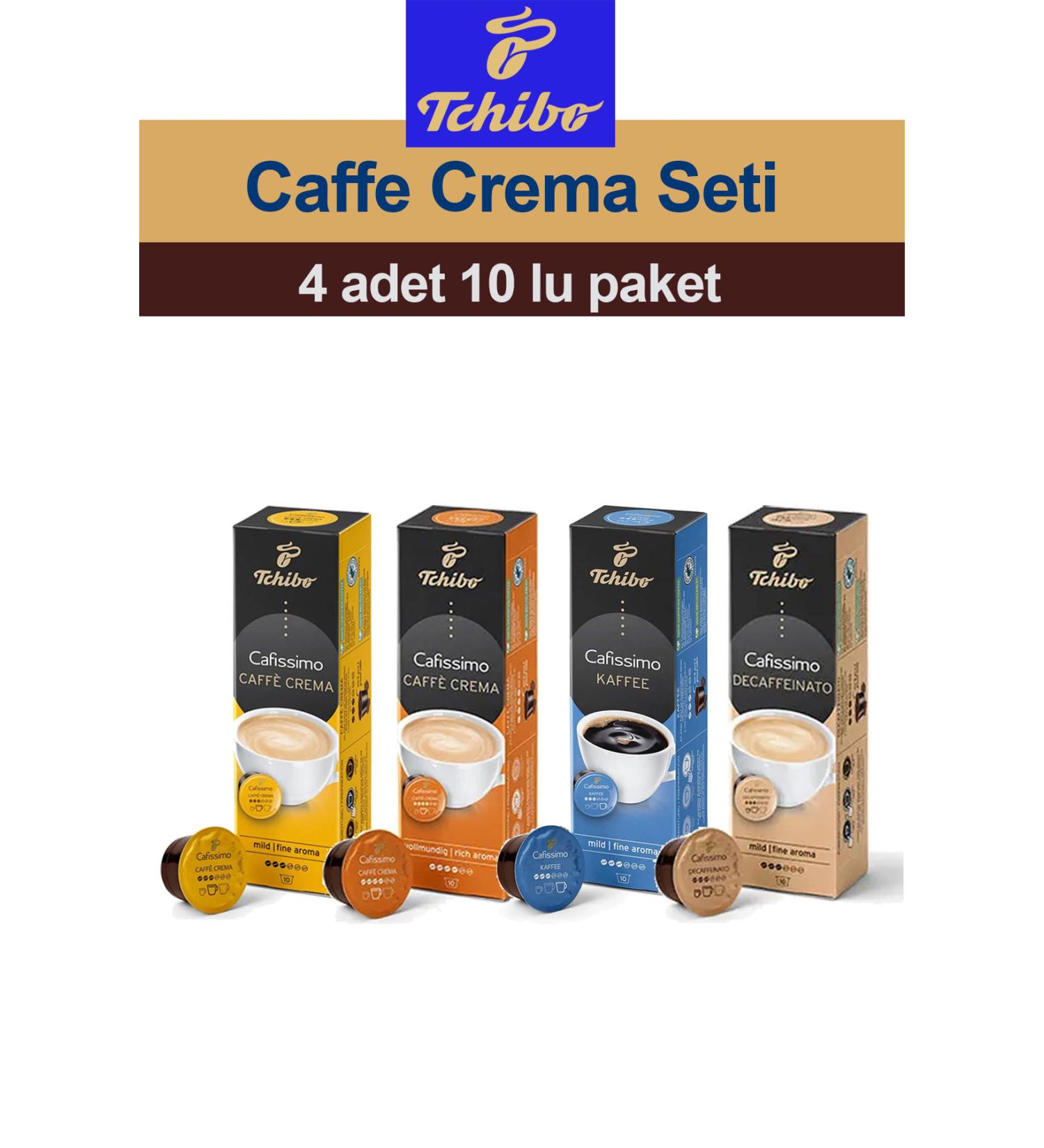 Tchibo Cafissimo 4-Piece Best Selling Coffee Set 4x10 - Buy Online on GoSupps.com