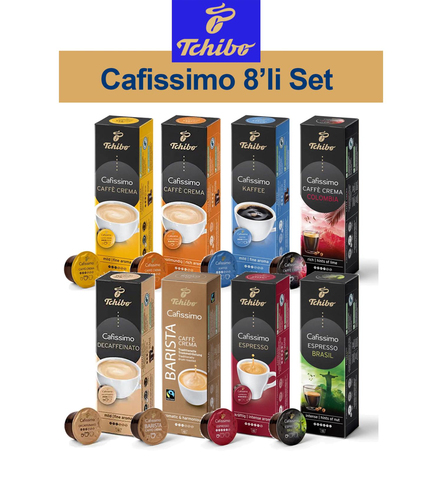 Tchibo Cafissimo 8-Piece Coffee Set 8x10 - Buy Online on GoSupps.com