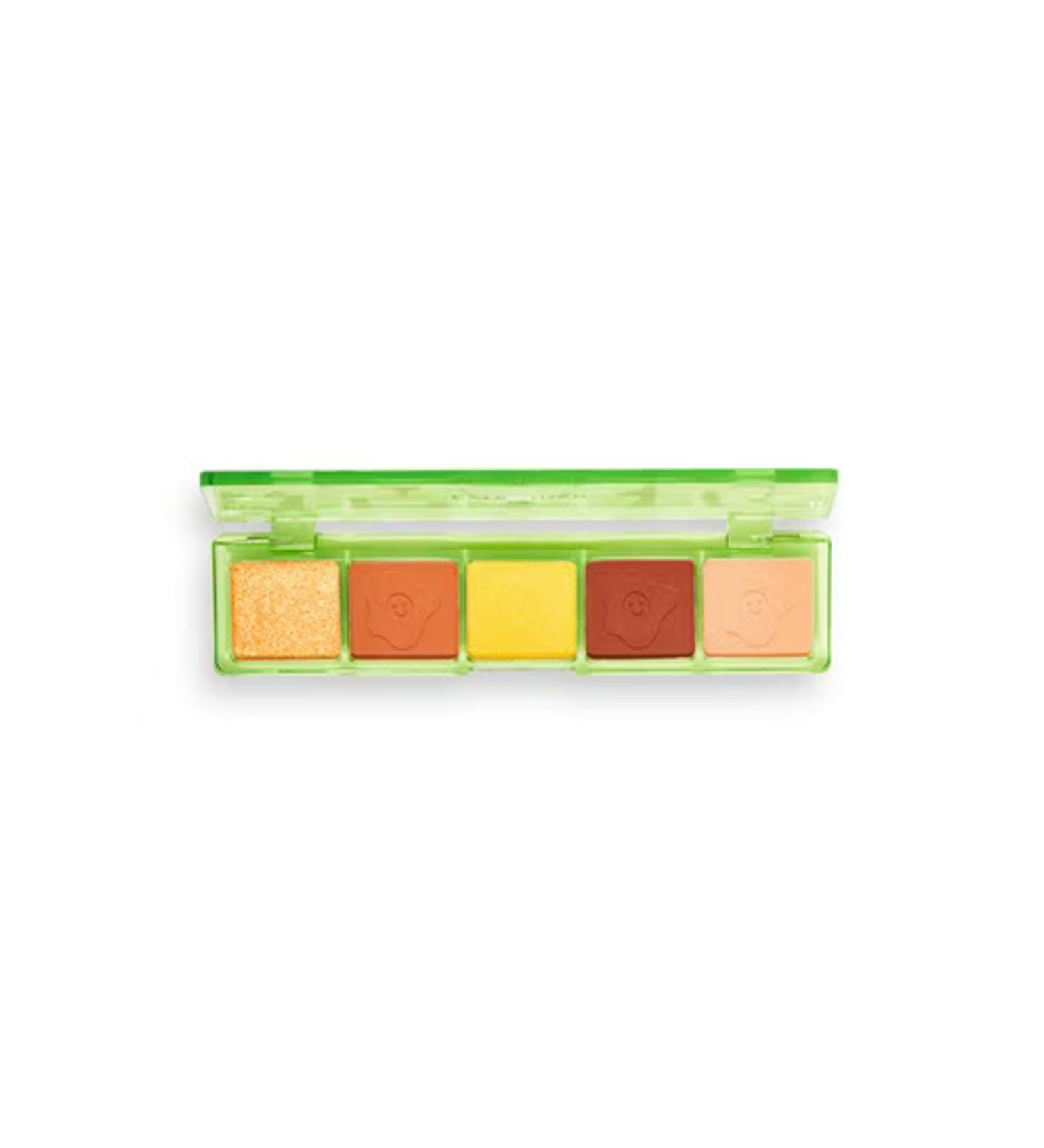 I Heart Revolution Mini Match Eyeshadow Palette Fried Egg Fred