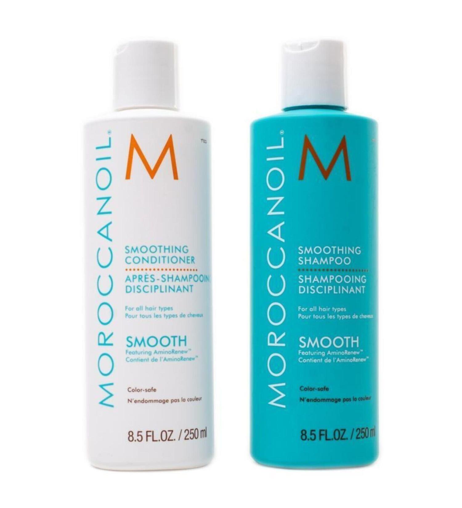 Moroccanoil Oil Smoothing Conditioner 250 Ml + Smoothing Shampoo 250 Ml DK RN526