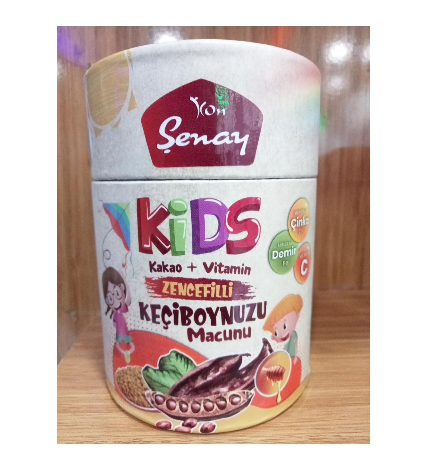 KON ENAY Cocoa Ginger Carob Paste for Children