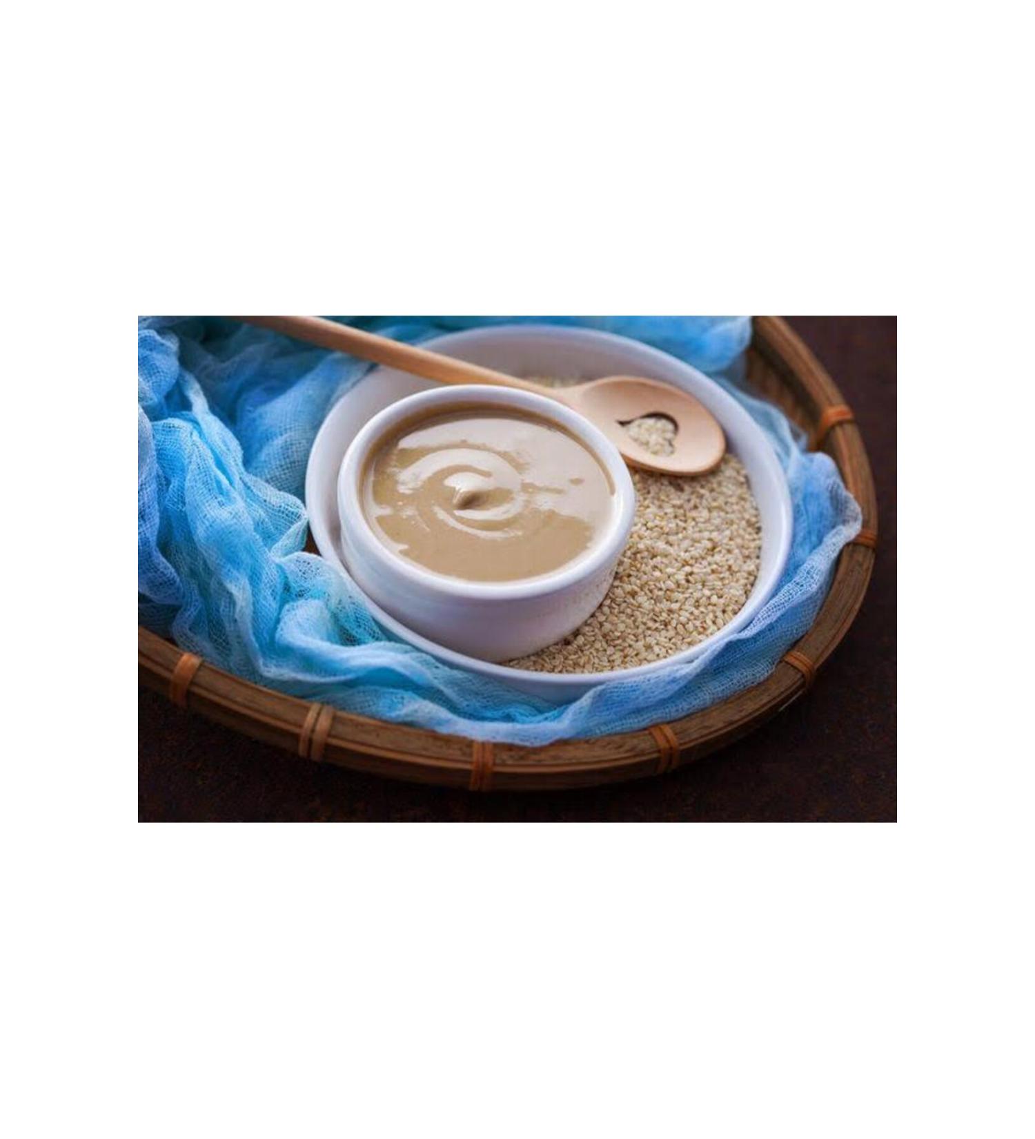 bodrum organic market Local Fethiye Sesame White Tahini Izmir Odemis Guven 1 Kg ( 1 Piece Pet Bottle )