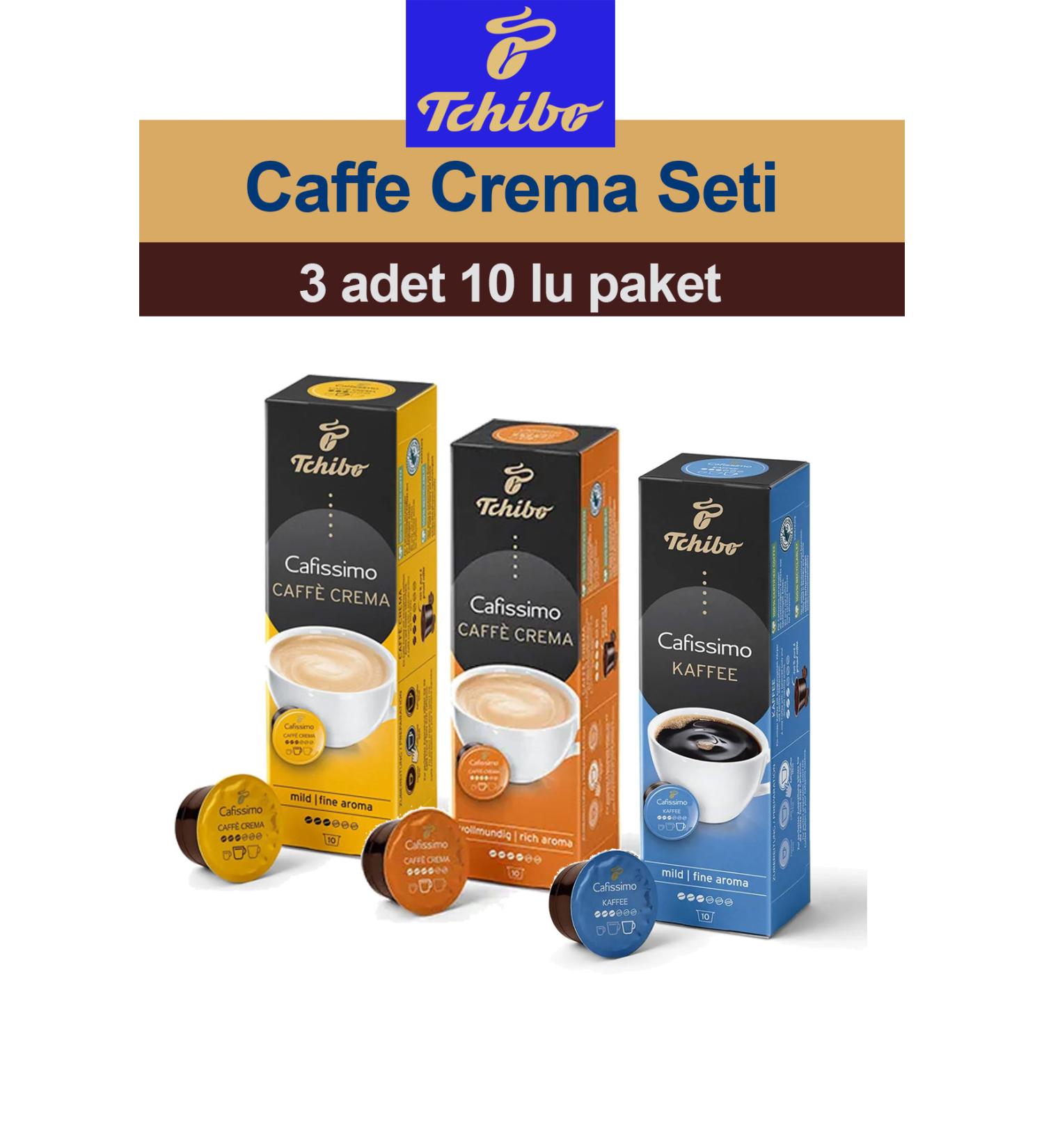 Tchibo Cafissimo 3-Piece Best Selling Coffee Set 3x10 - Buy Online on GoSupps.com