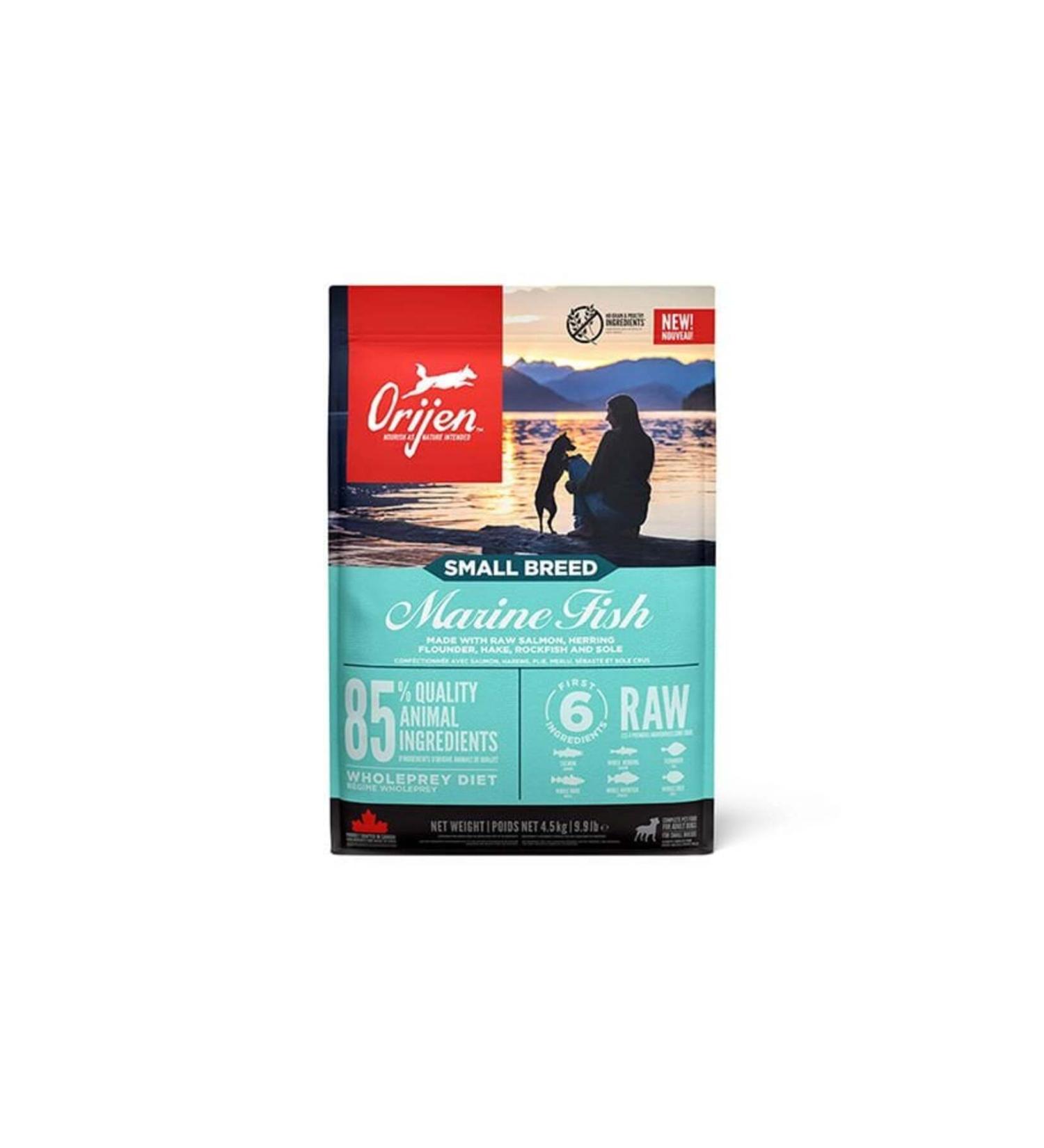 Orijen Small Breed Marine Fish Small Breed Adult Dog Food 4.5 Kg