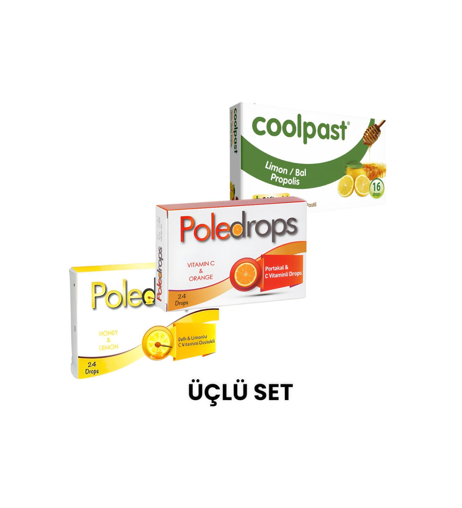 poledrops / Coolpast Triple Pastille Set