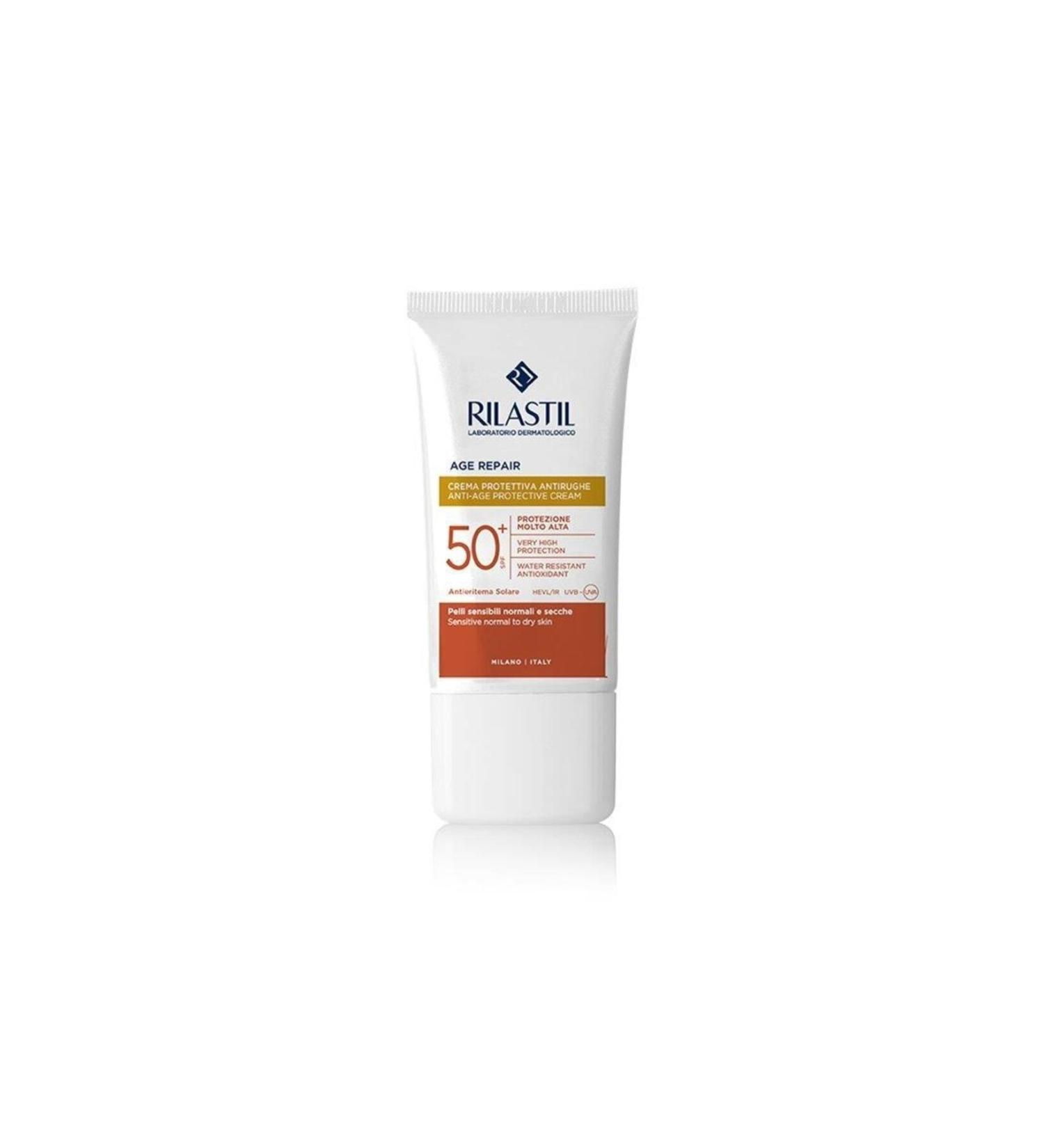 Rilastil Age Repair-Anti-Aging and Preventing Blemishes Facial Sunscreen Spf50+ 50Ml KEY RN430