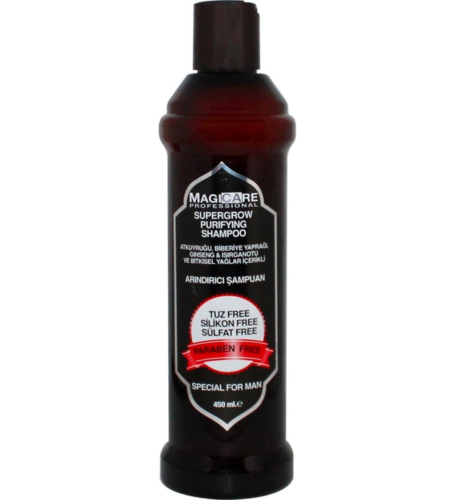 Magicare Supergrow Purifying Shampoo for Men 450 ml