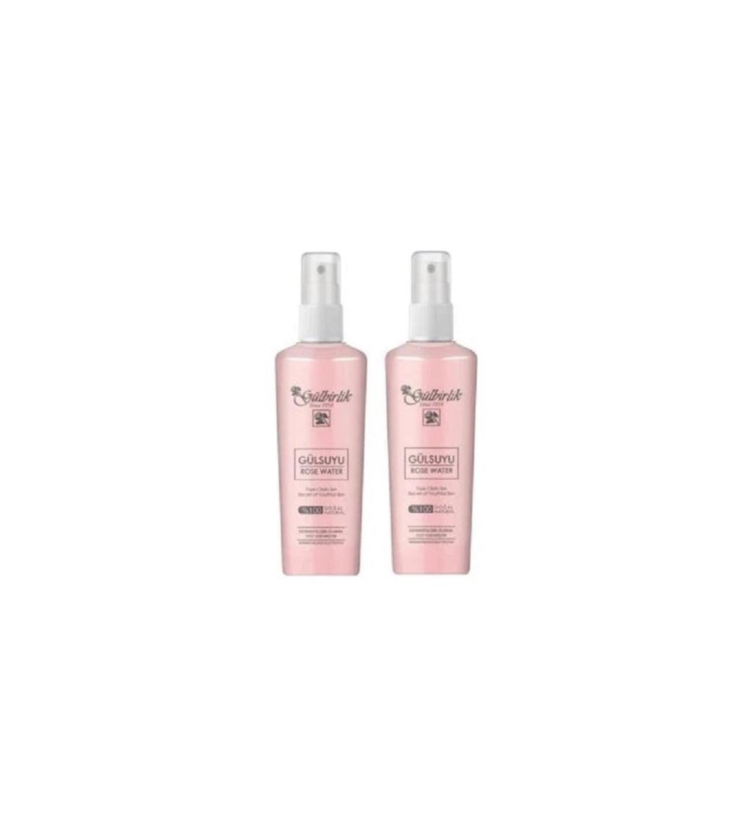 Rosense G lbirlik Natural Rose Water Spray 125ml 2 Pieces