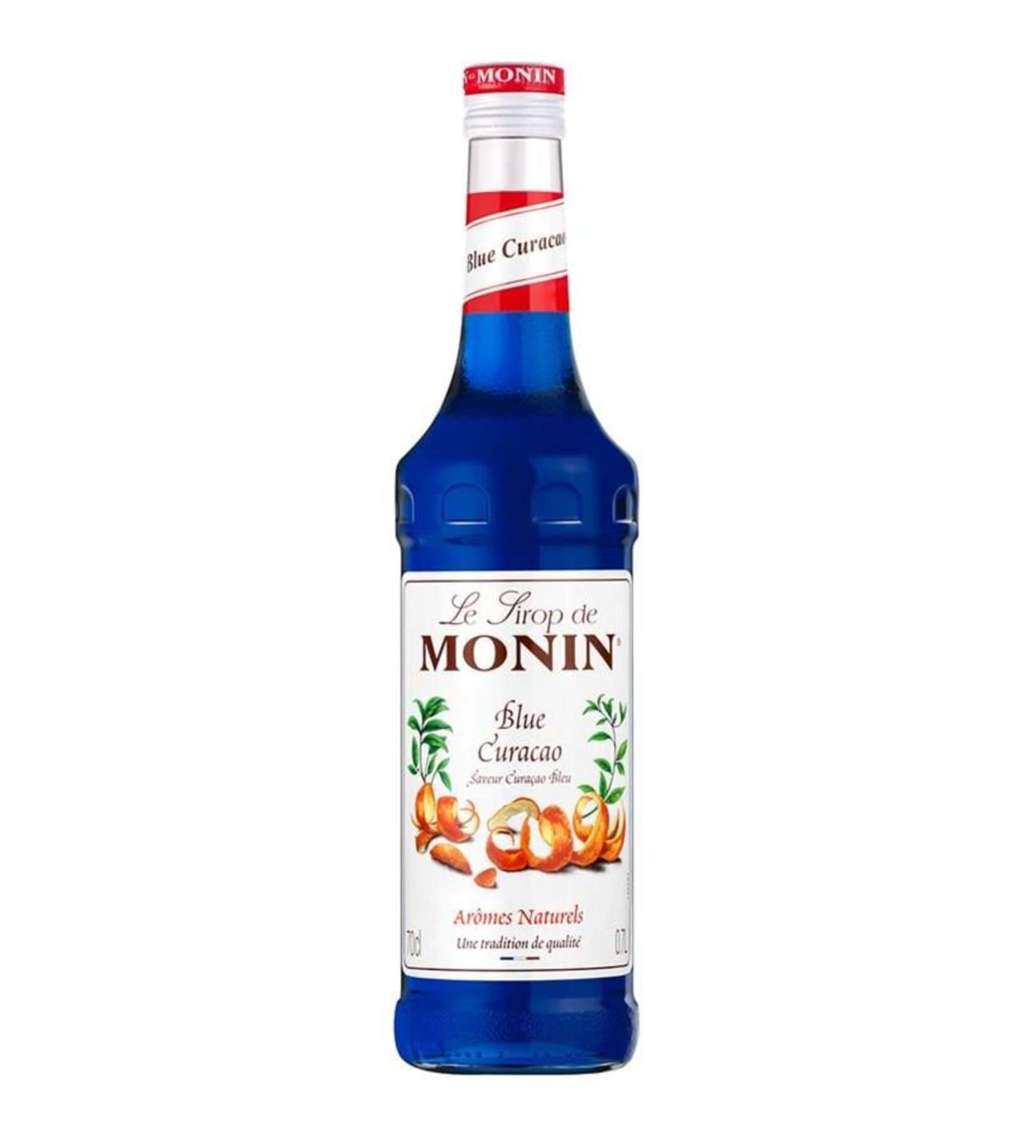 Monin Orange Peel Syrup Blue Curacao Syrup 700 Ml - Buy Online on GoSupps.com