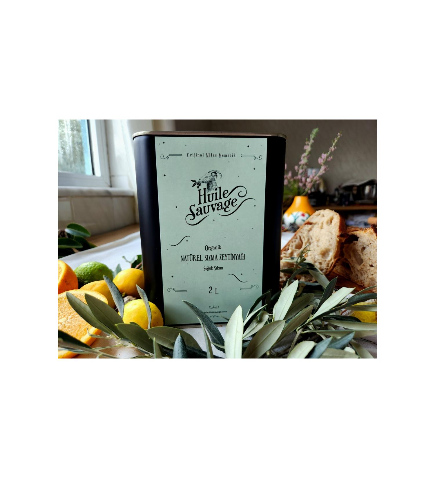 Huile Sauvage Extra Virgin Olive Oil - 2 L tin