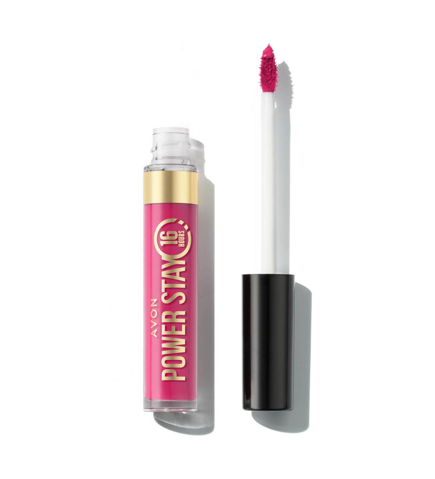 Avon Power Stay Liquid Matte Lipstick - Fail Proof Fuchsia - Buy Online on GoSupps.com
