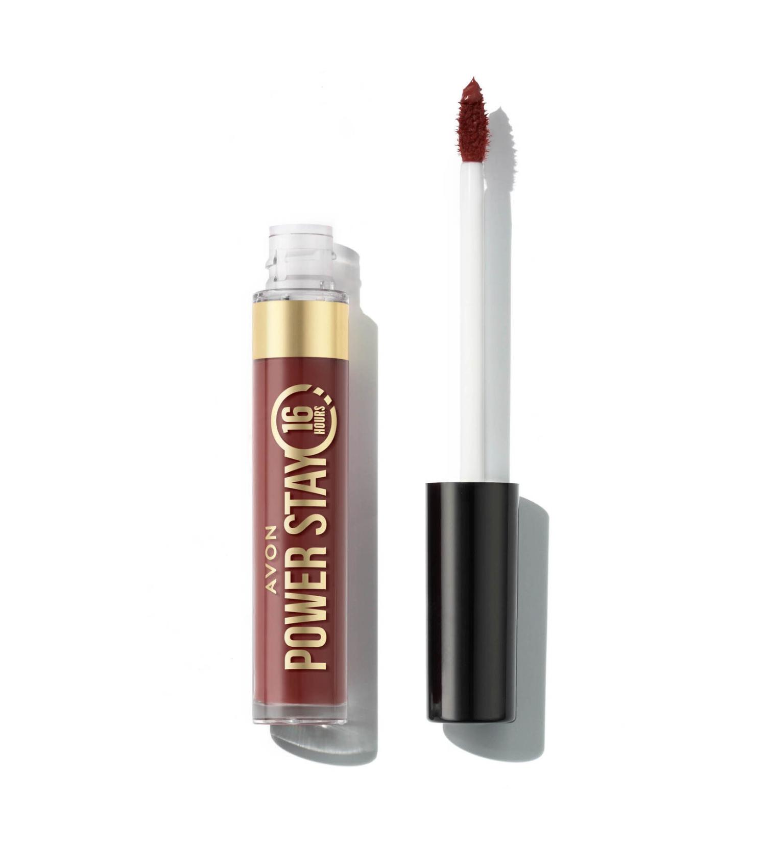 Avon Power Stay Liquid Matte Lipstick - Spicy Brown - Buy Online on GoSupps.com