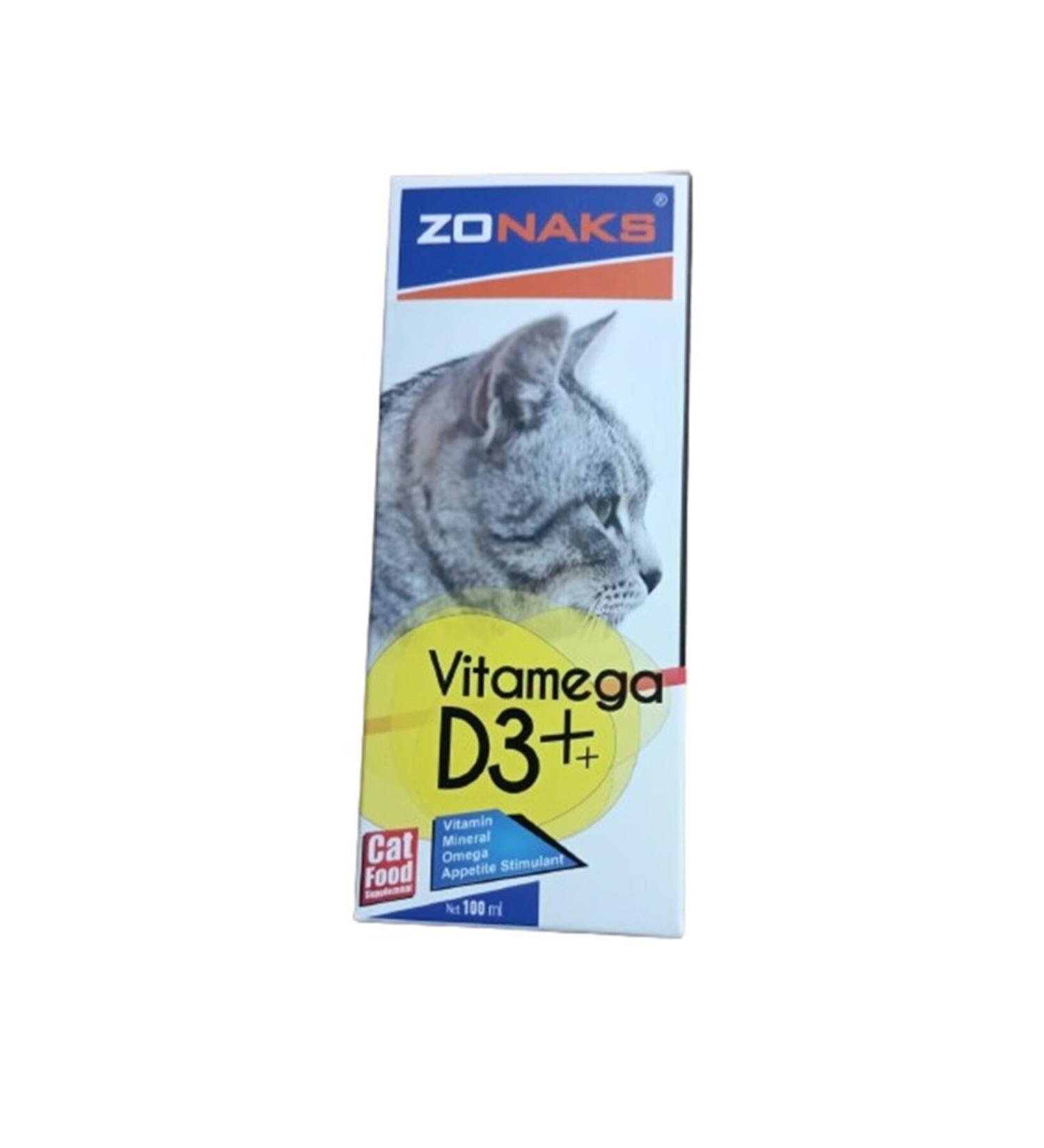 ZONAX VITAMIN FOR CATS + D3 + OMEGA3-OMEGA6- OMEGA -9