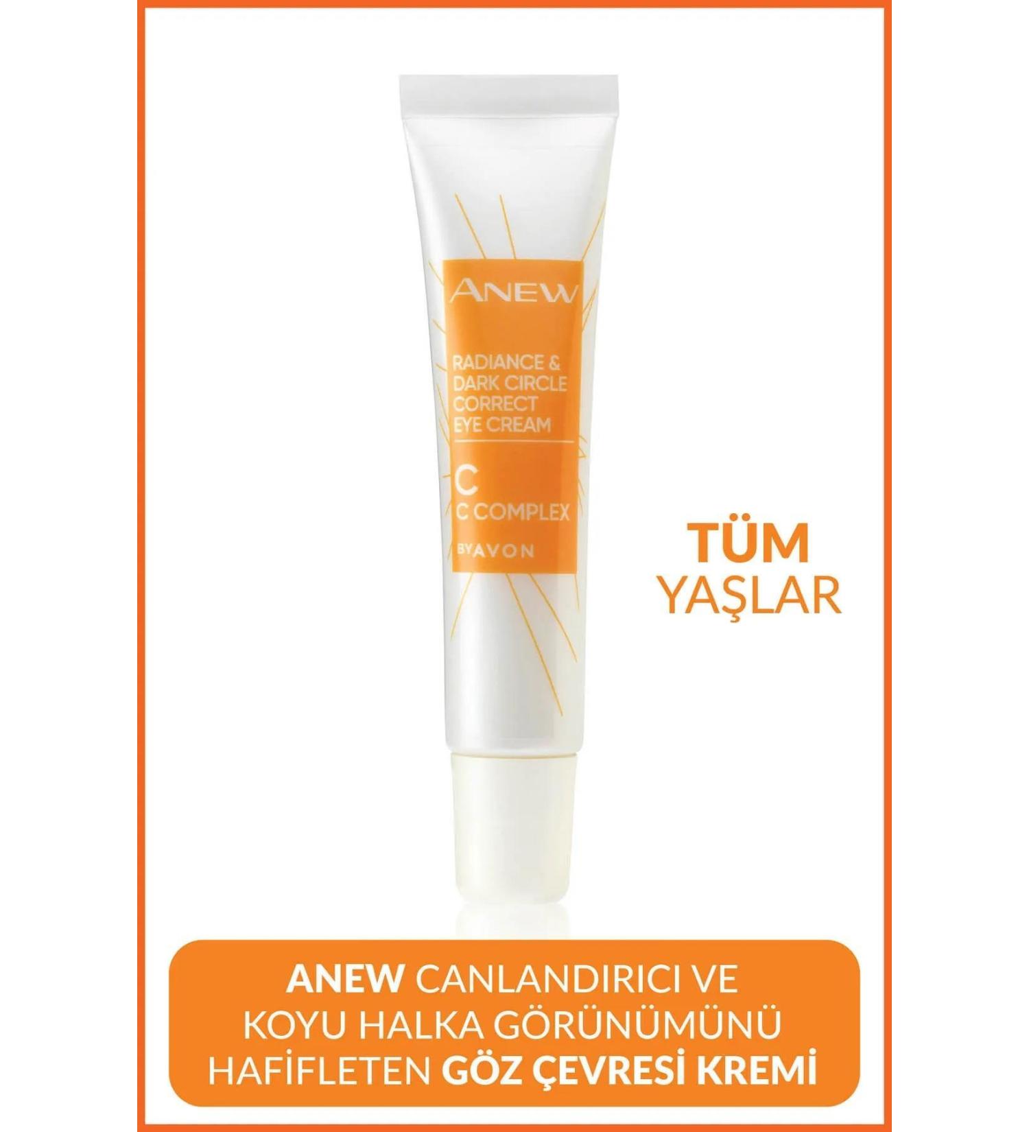 Avon Anew Revitalizing and Dark Circle Reducing Eye Contour Care Cream 15 Ml. - Buy Online on GoSupps.com