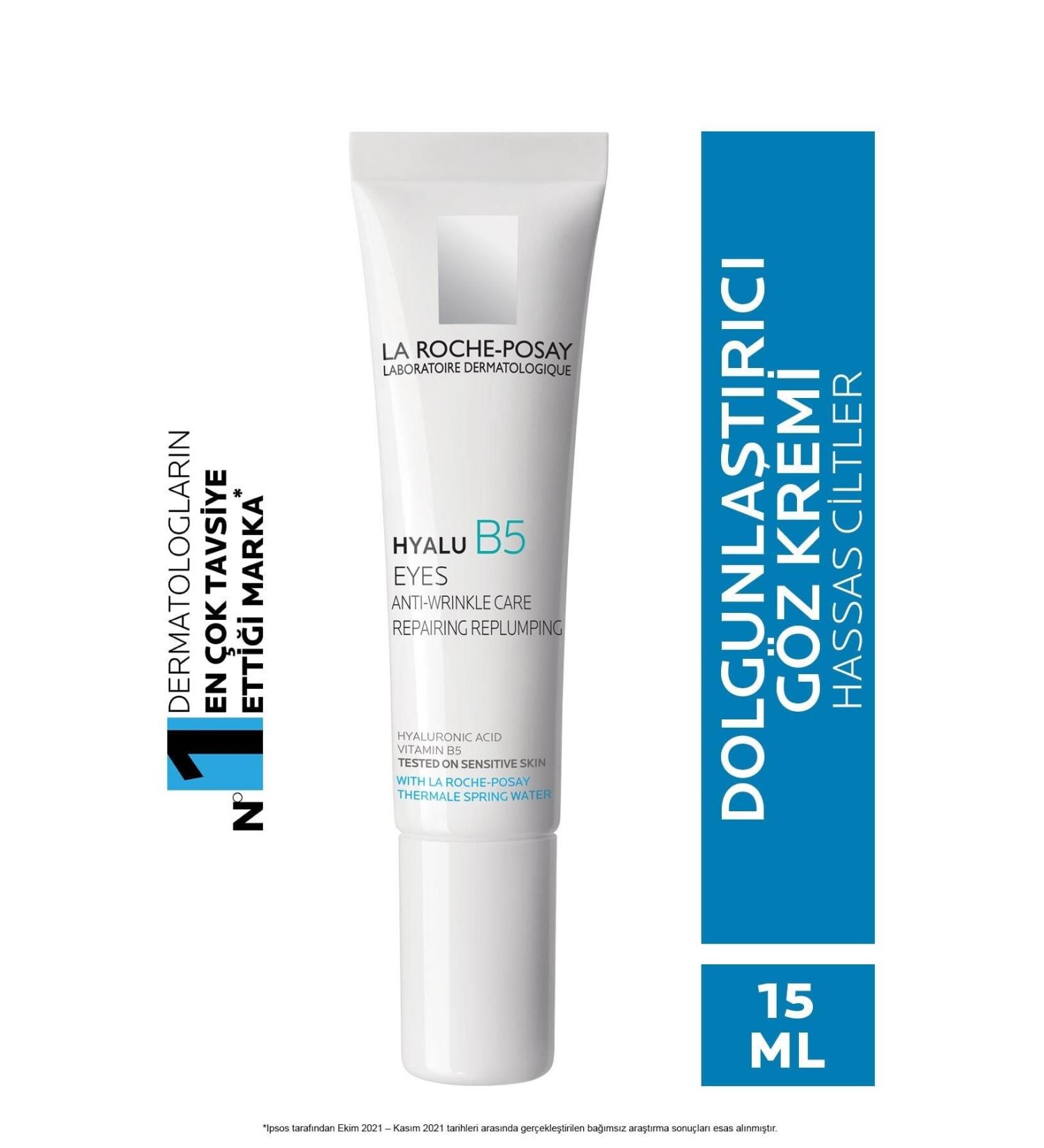 La Roche Posay Hyalu B5 Yeux Daily Anti-Wrinkle Care Anti-Age Effective Eye Contour Cream 15ml