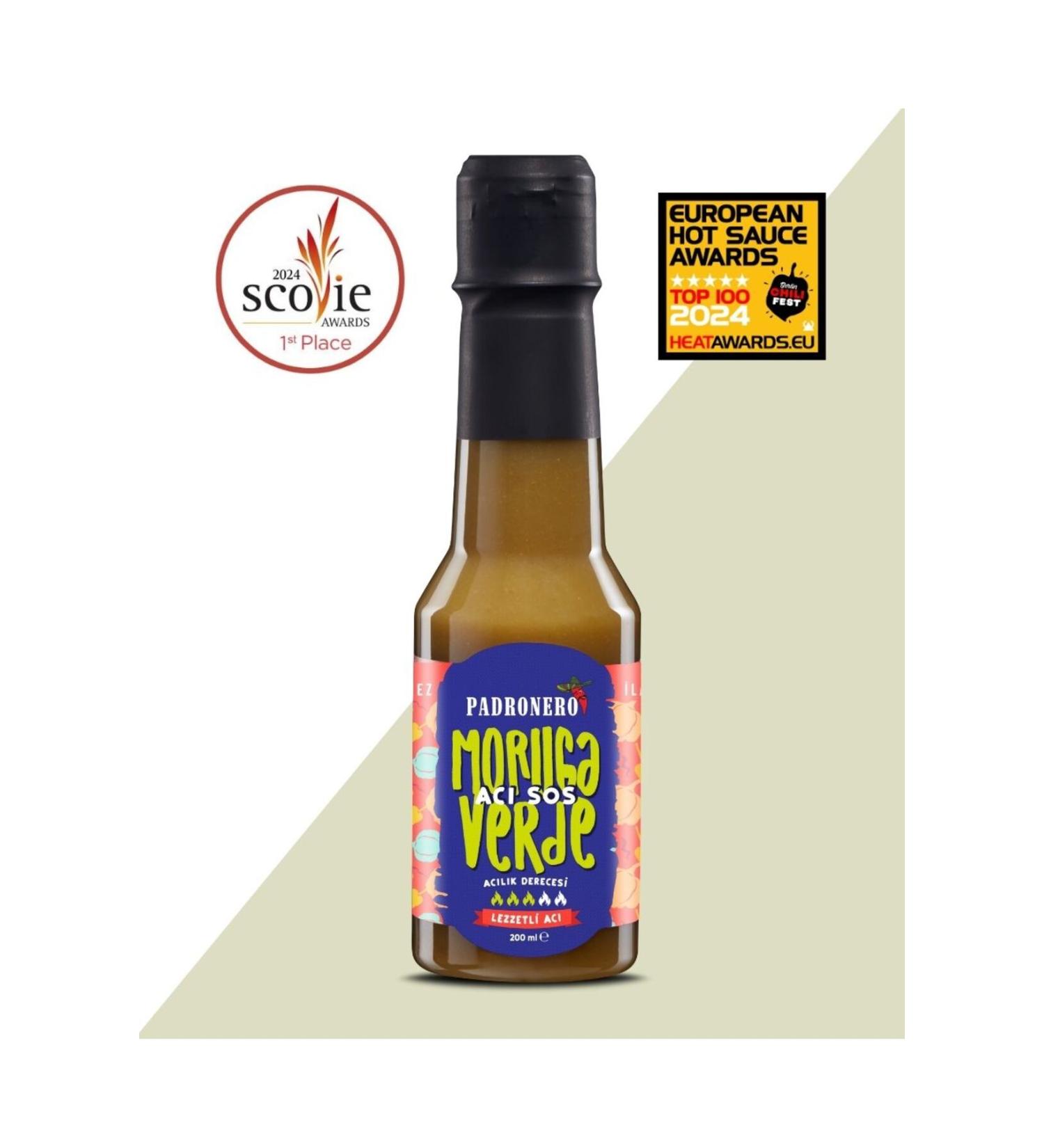 Padronero Moruga Verde Hot Sauce - Buy Online on GoSupps.com