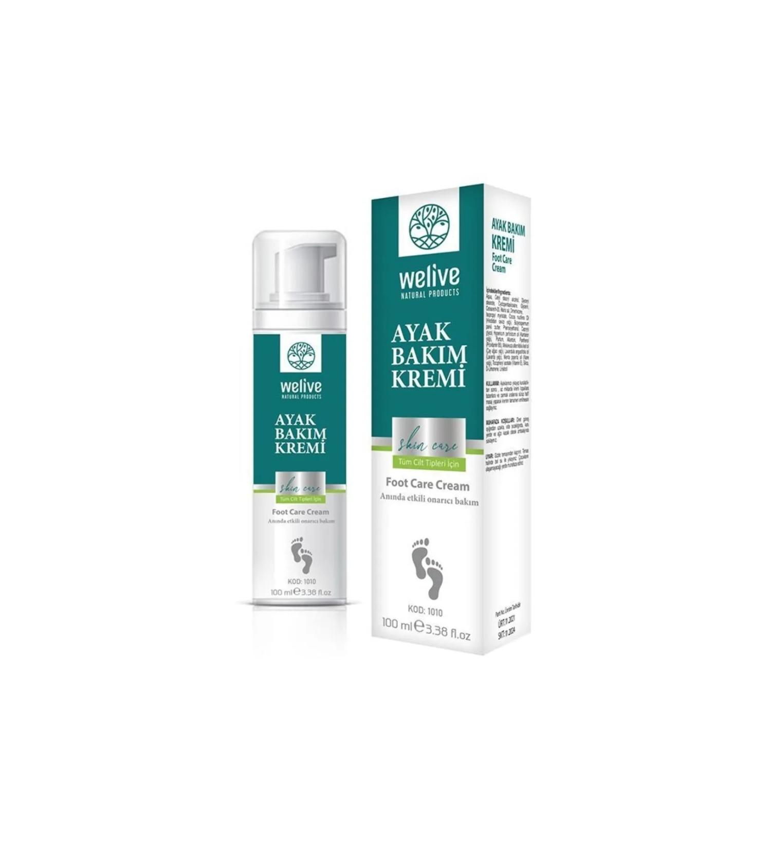 Welive Payitaht Foot Care Cream 100 ml